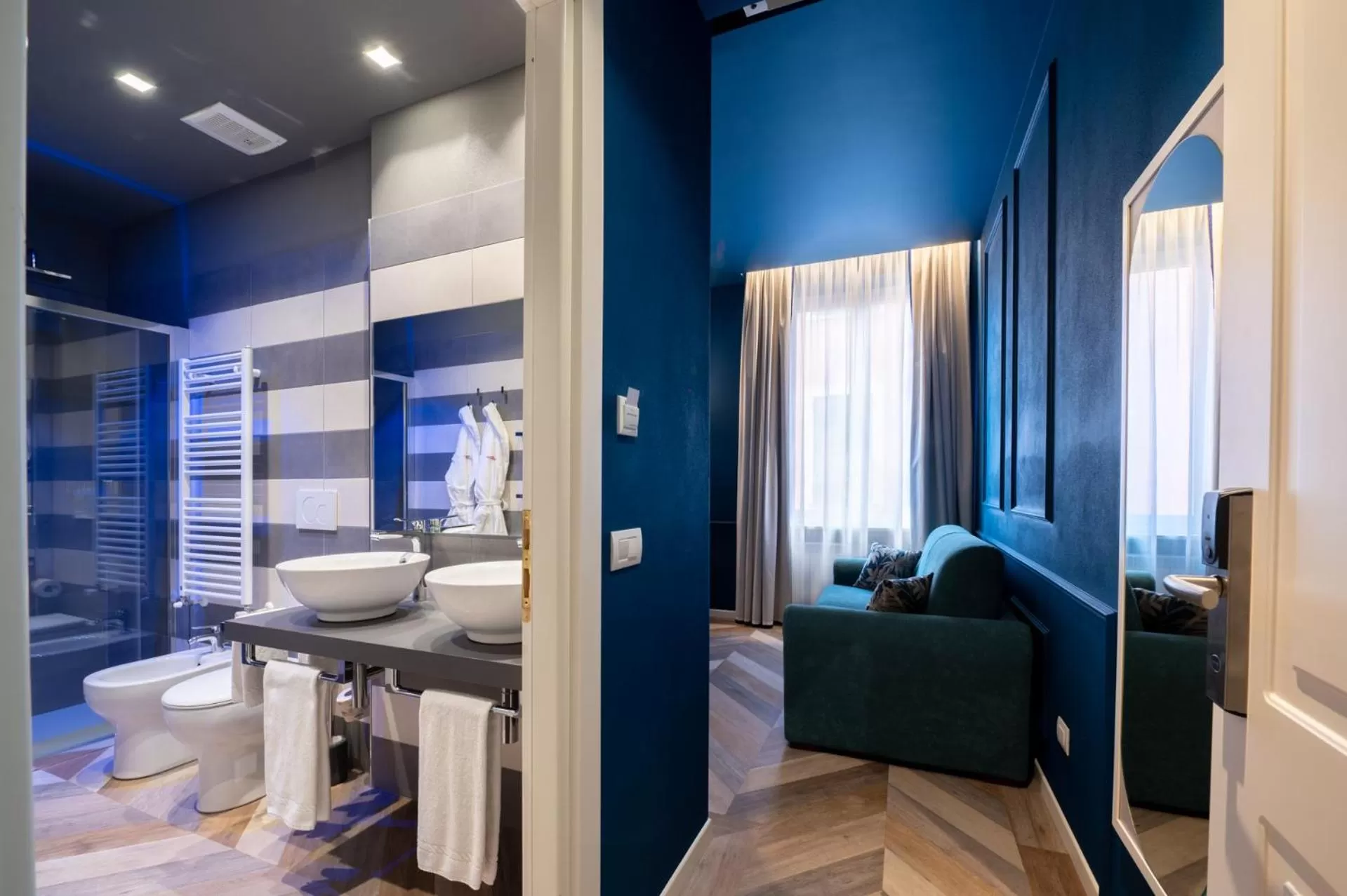 Photo of the whole room in Hotel Monte Rosa