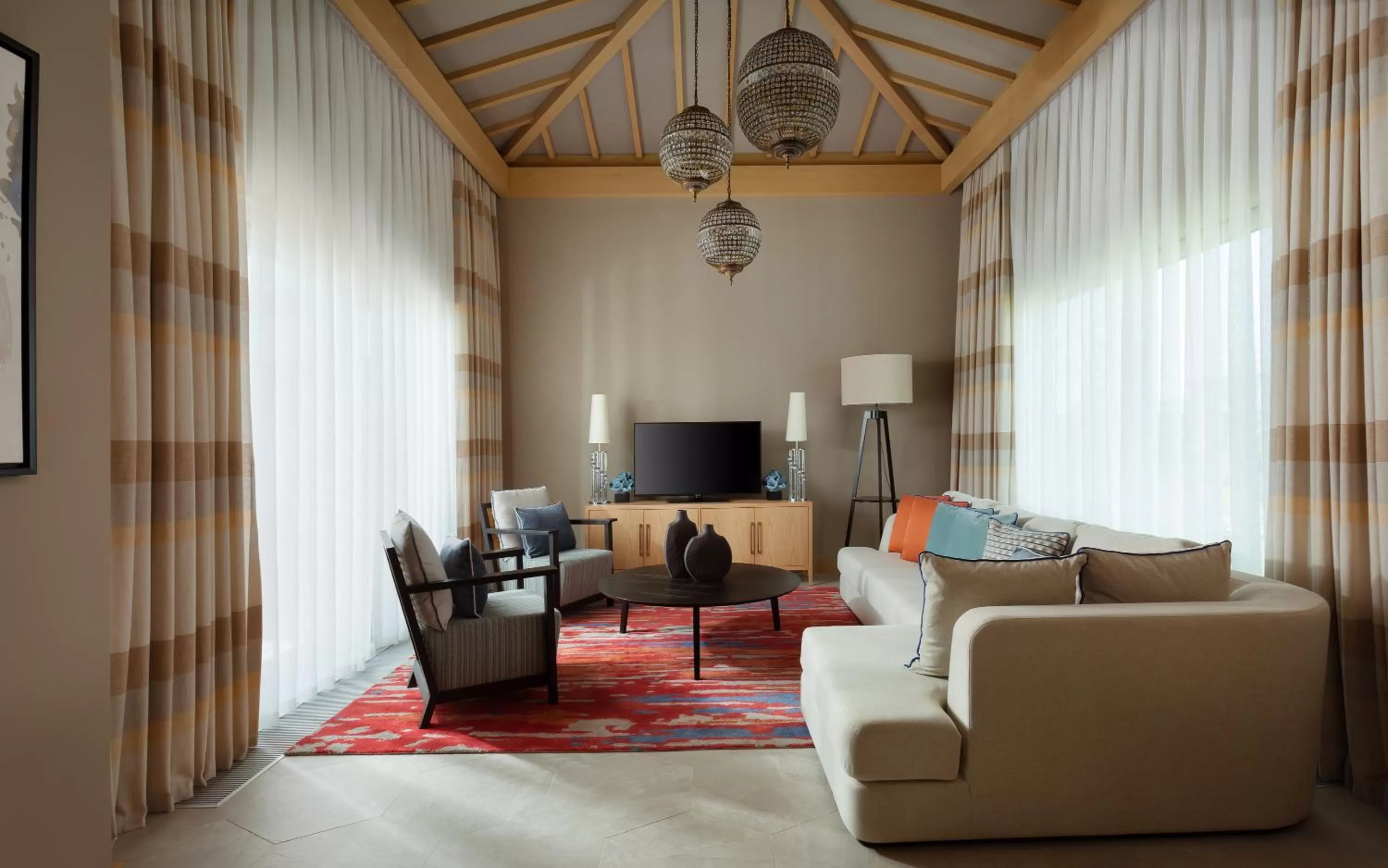 Living room in Rixos Water World Aktau - Theme Park Free Access