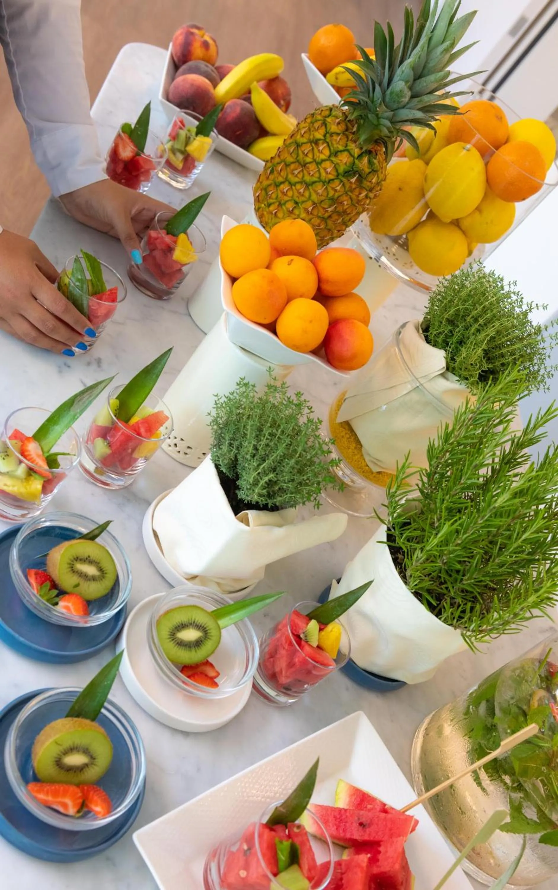 Food in L'Alba Hotel