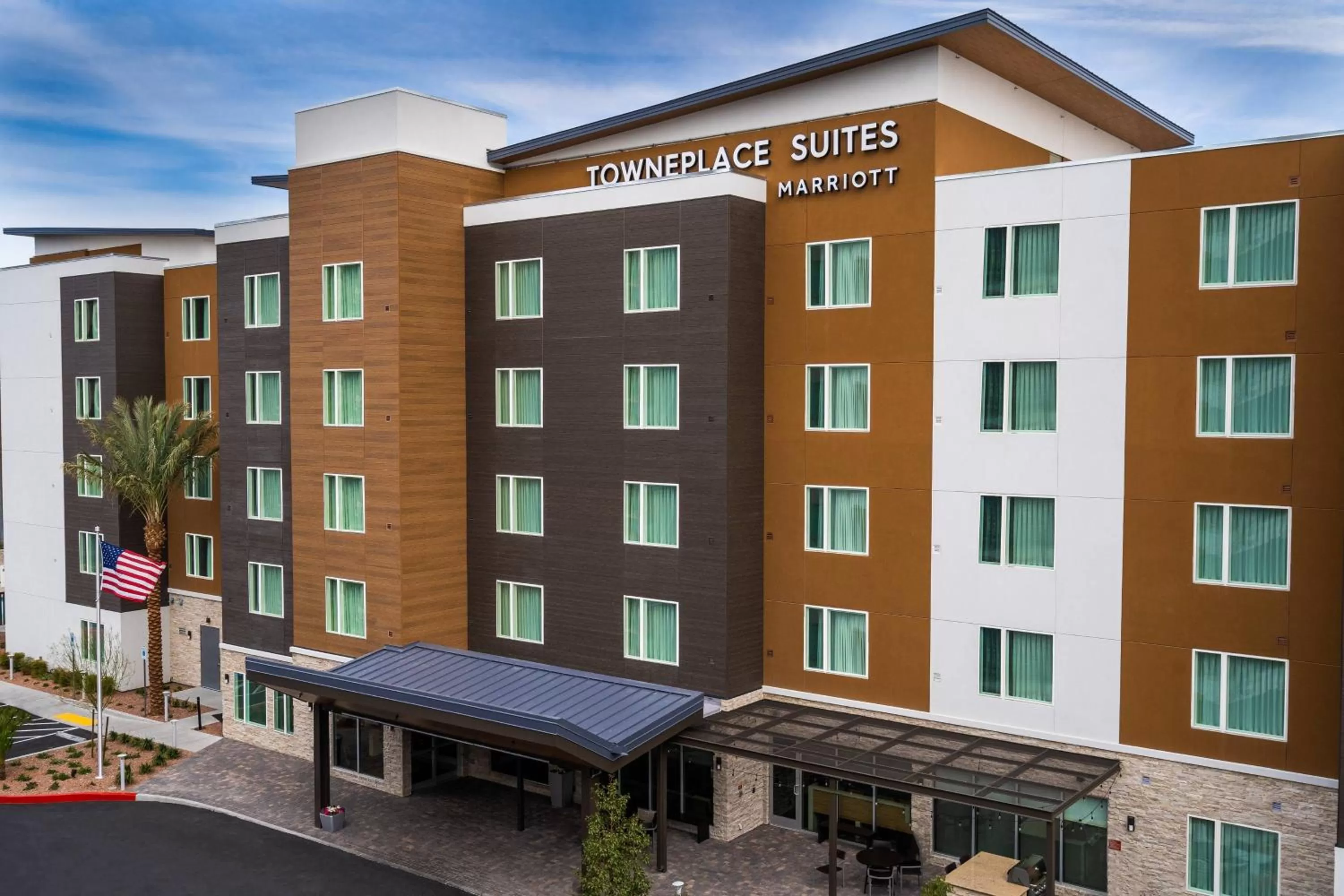 Property building in TownePlace Suites By Marriott Las Vegas Stadium District