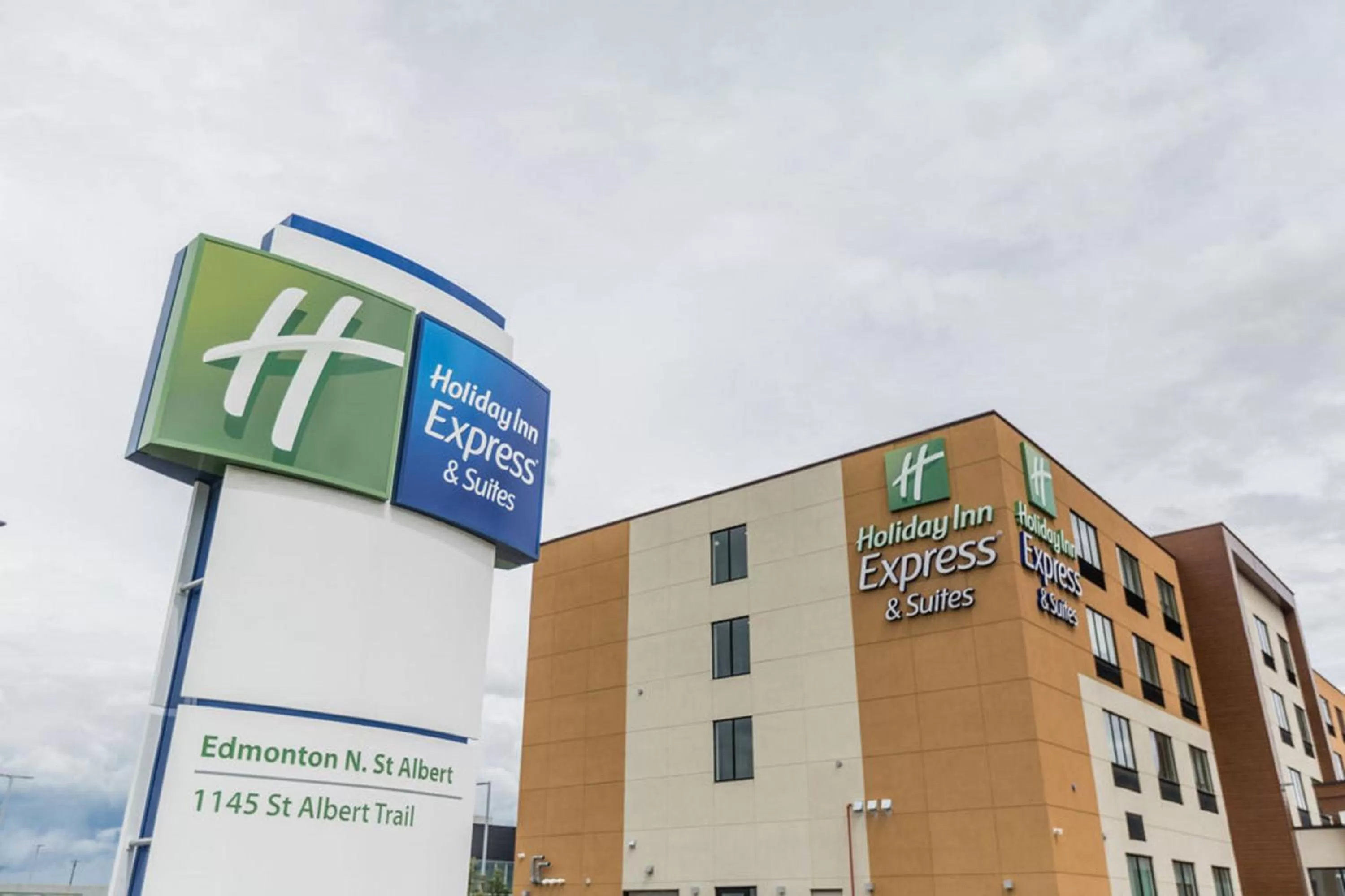 Property building in Holiday Inn Express & Suites Edmonton N - St Albert by IHG