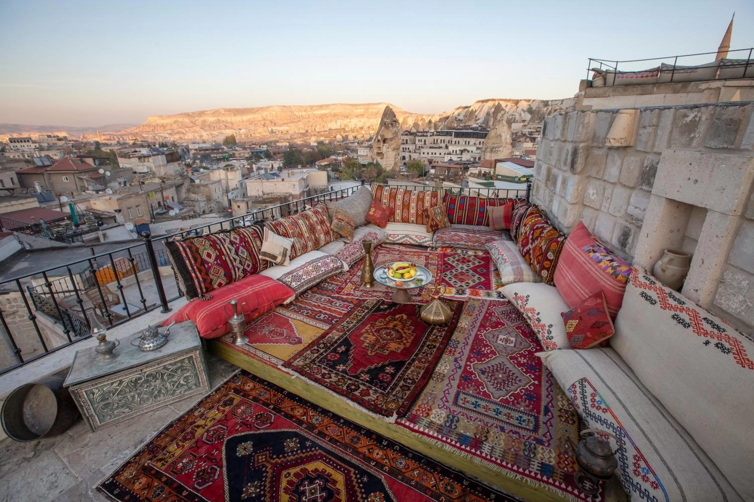 Sunset in Zara Cave Hotel