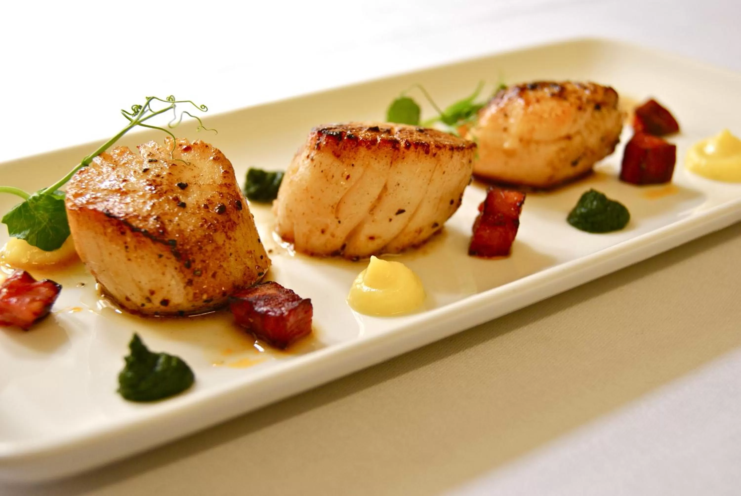 Food close-up in Selkirk Arms Hotel