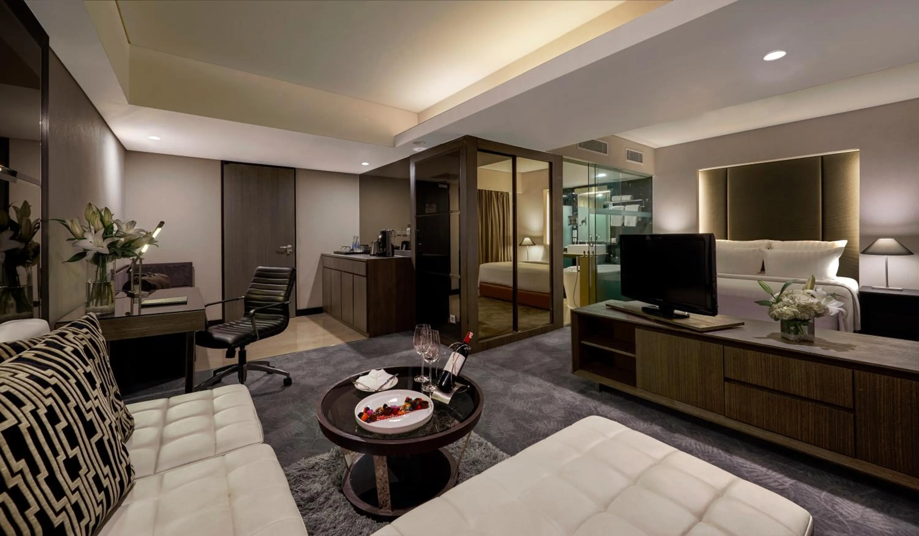 Living room in Pullman Jakarta Indonesia