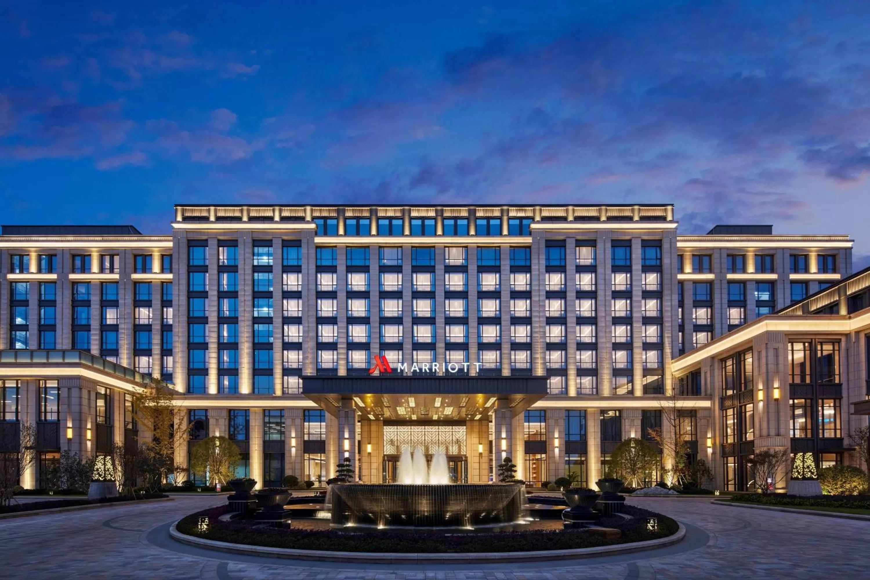 Property building in Wenzhou Airport Marriott Hotel