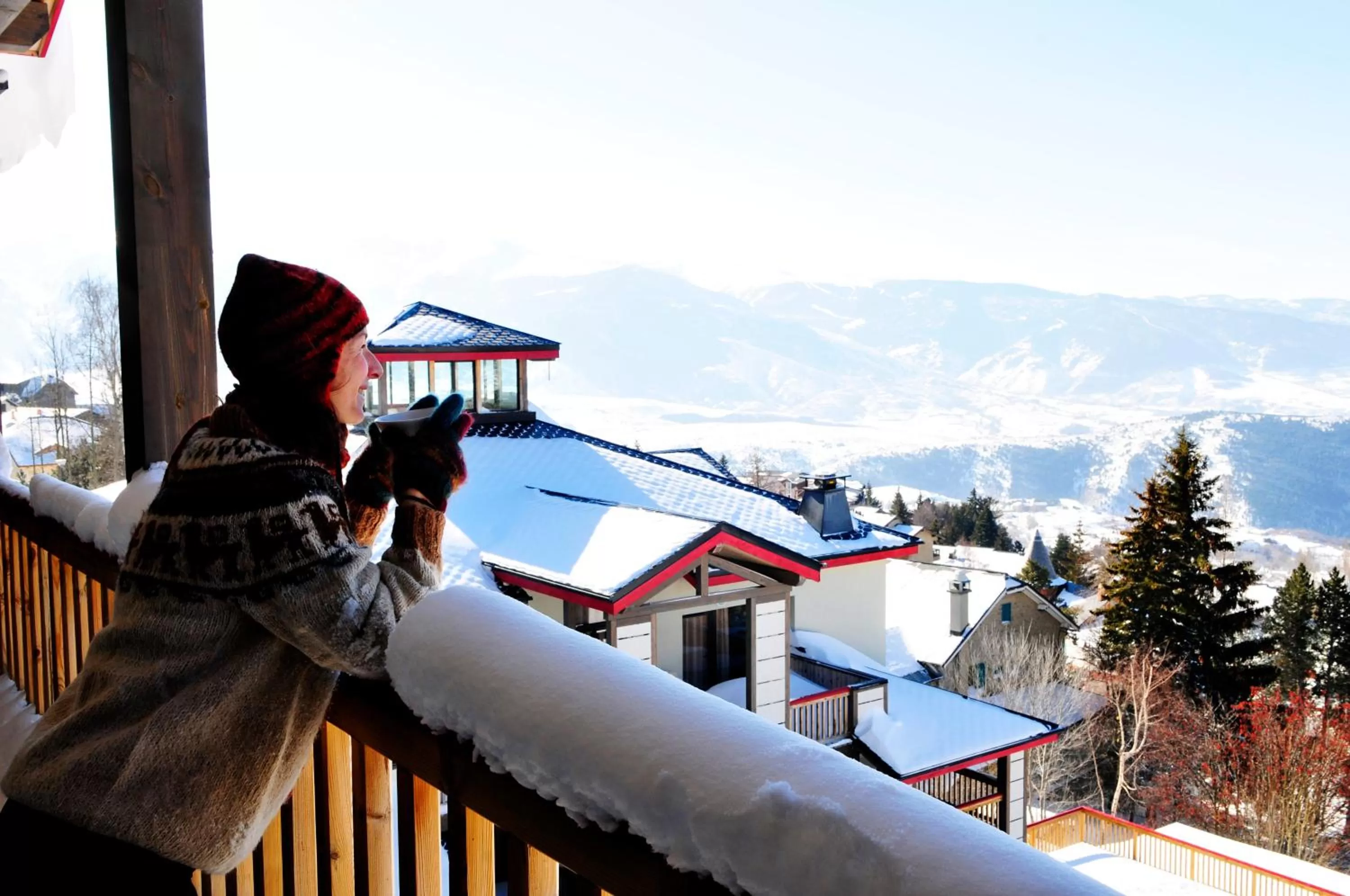 Balcony/Terrace in Résidence Goélia Le Domaine de Castella