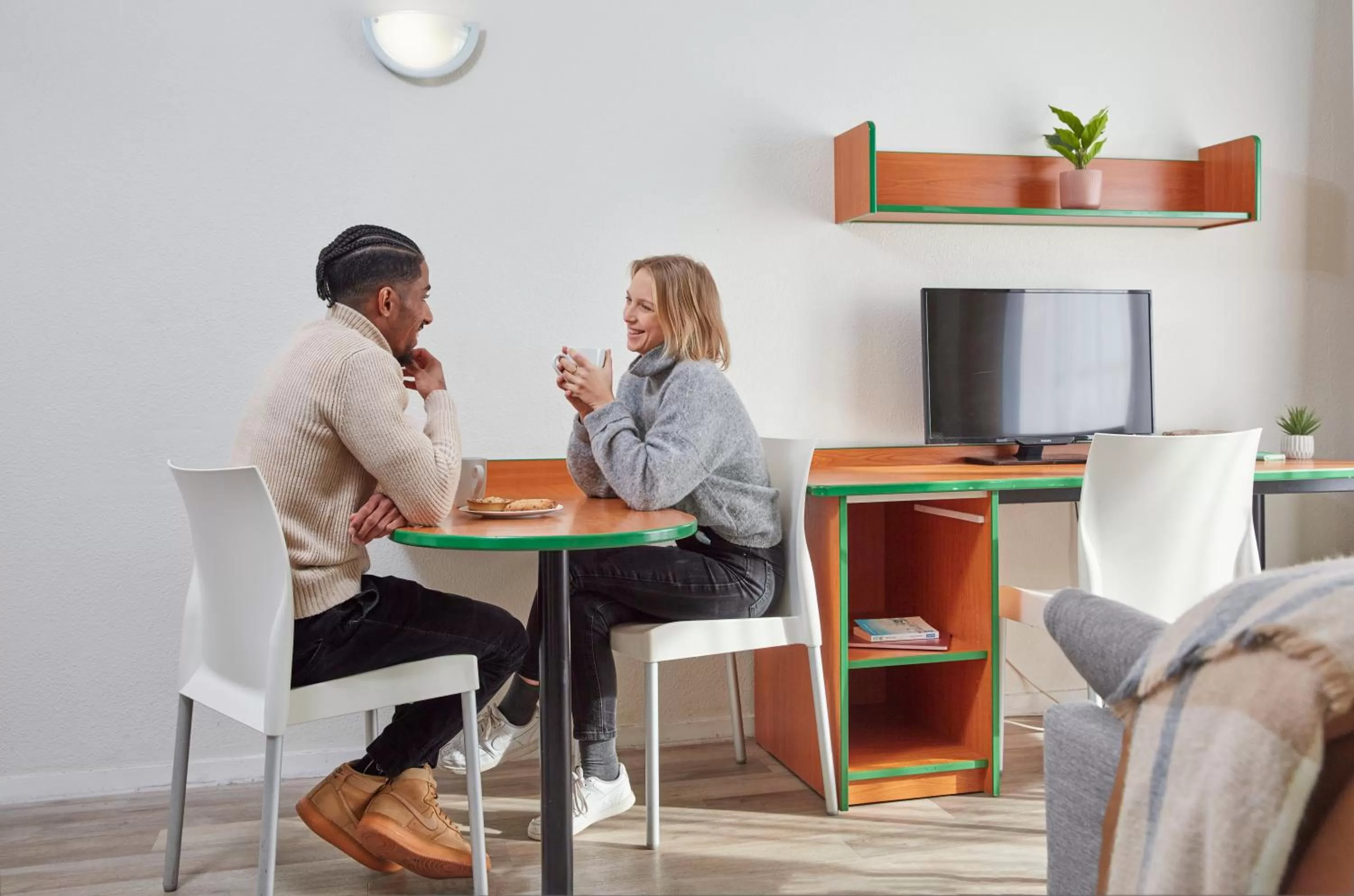 Living room in Aparthotel Adagio Access Bordeaux Rodesse