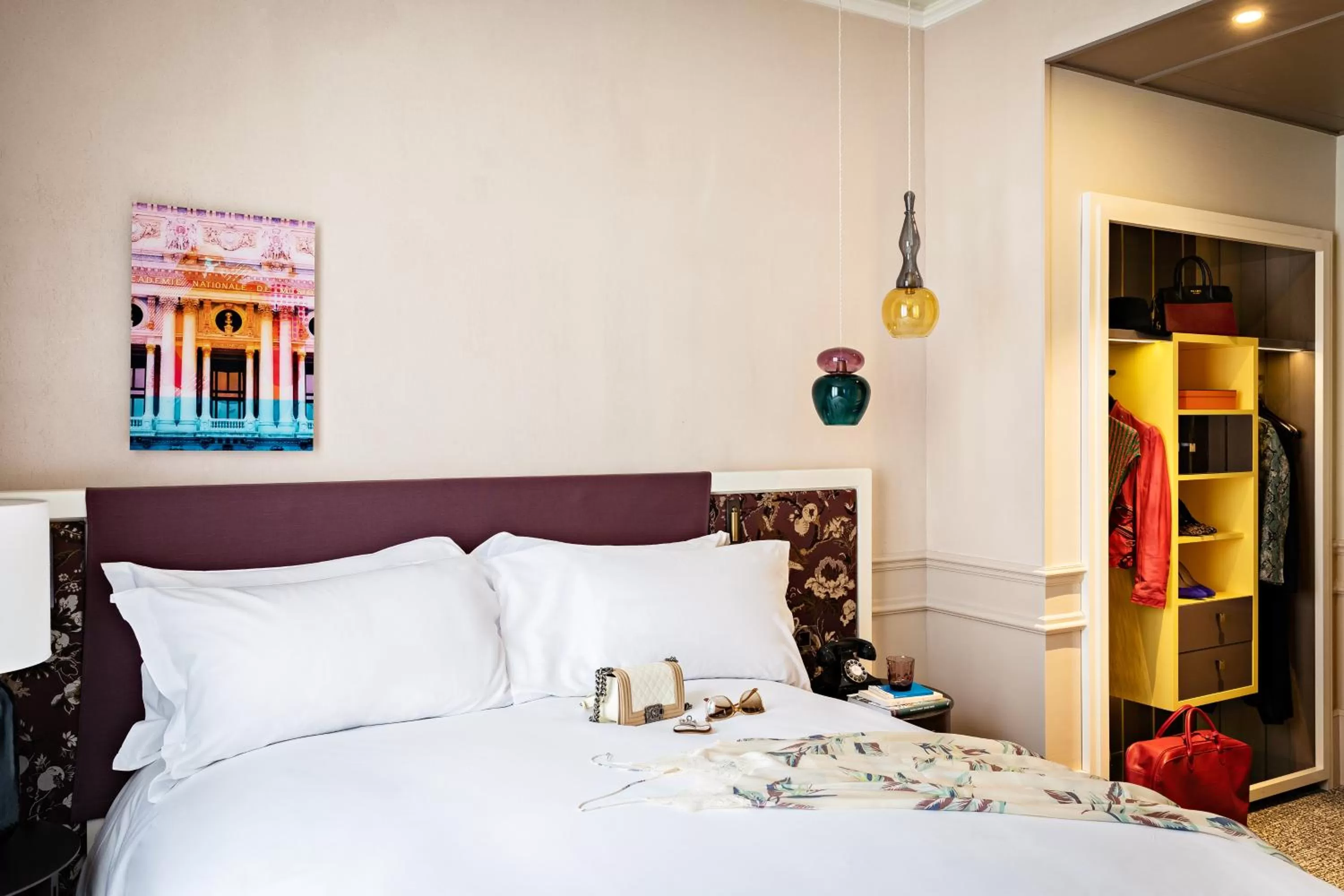 Photo of the whole room, Bed in Sofitel Le Scribe Paris Opera