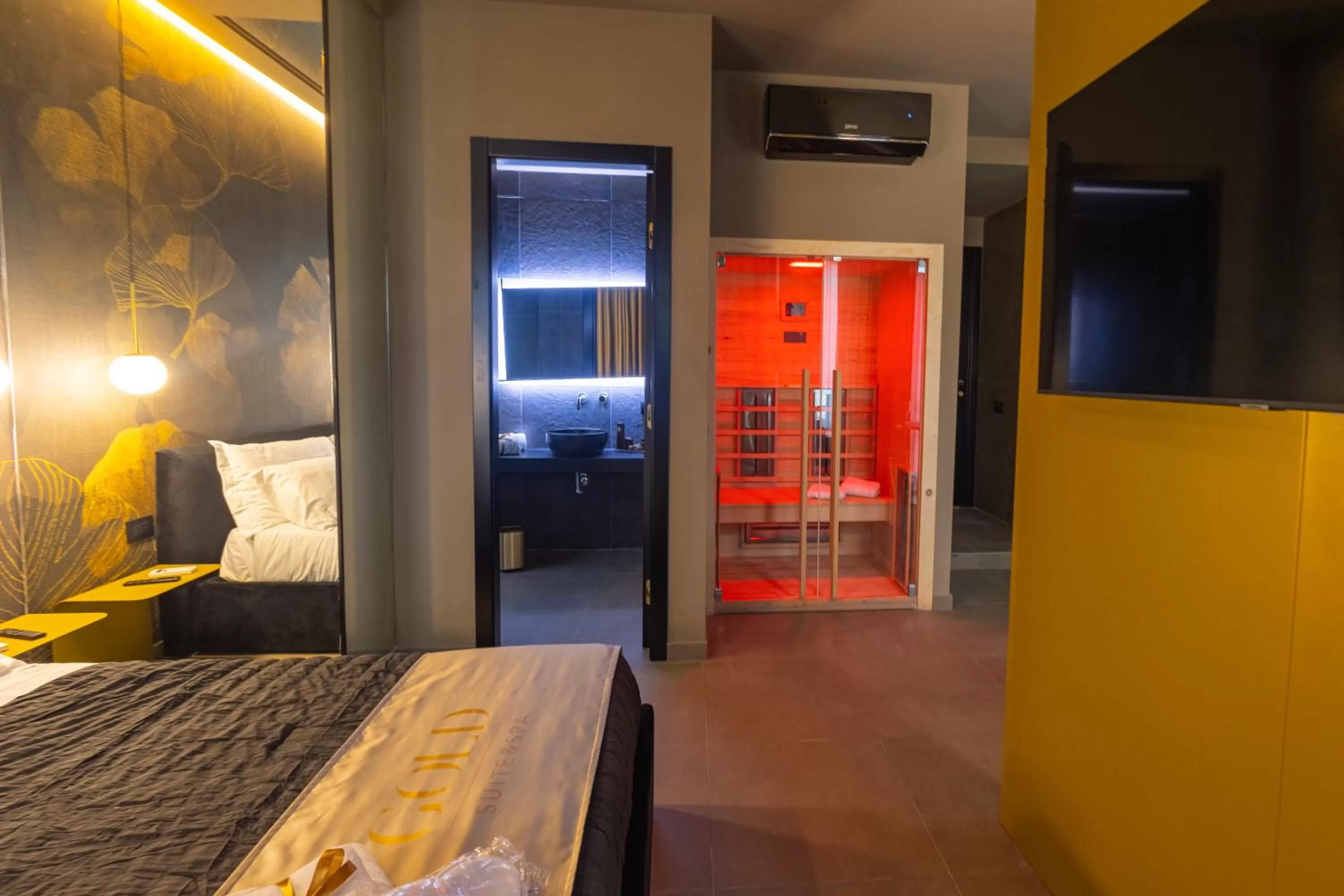 TV/Entertainment Center in GOLD SUITE&SPA