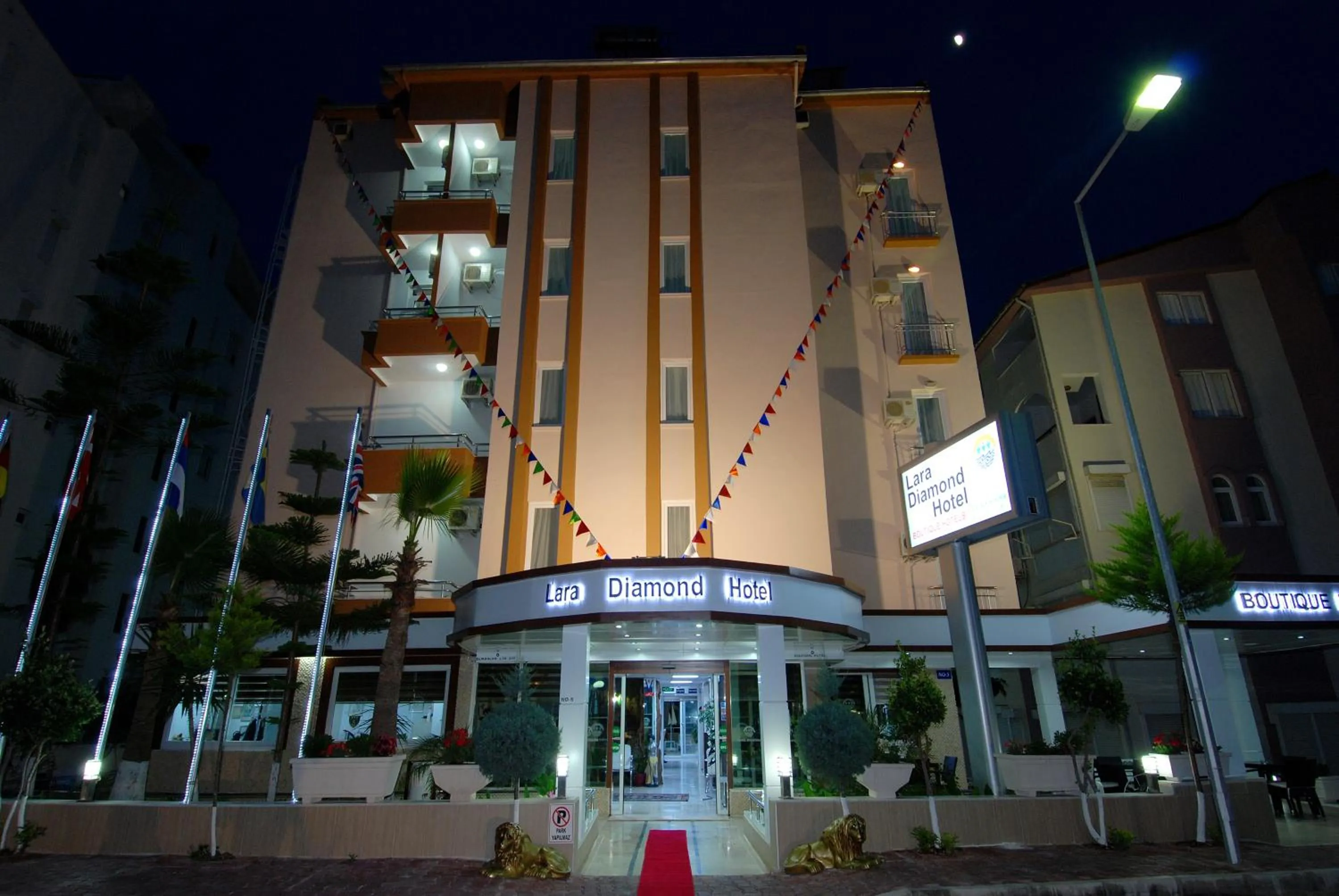 Facade/entrance in Lara Diamond Hotel