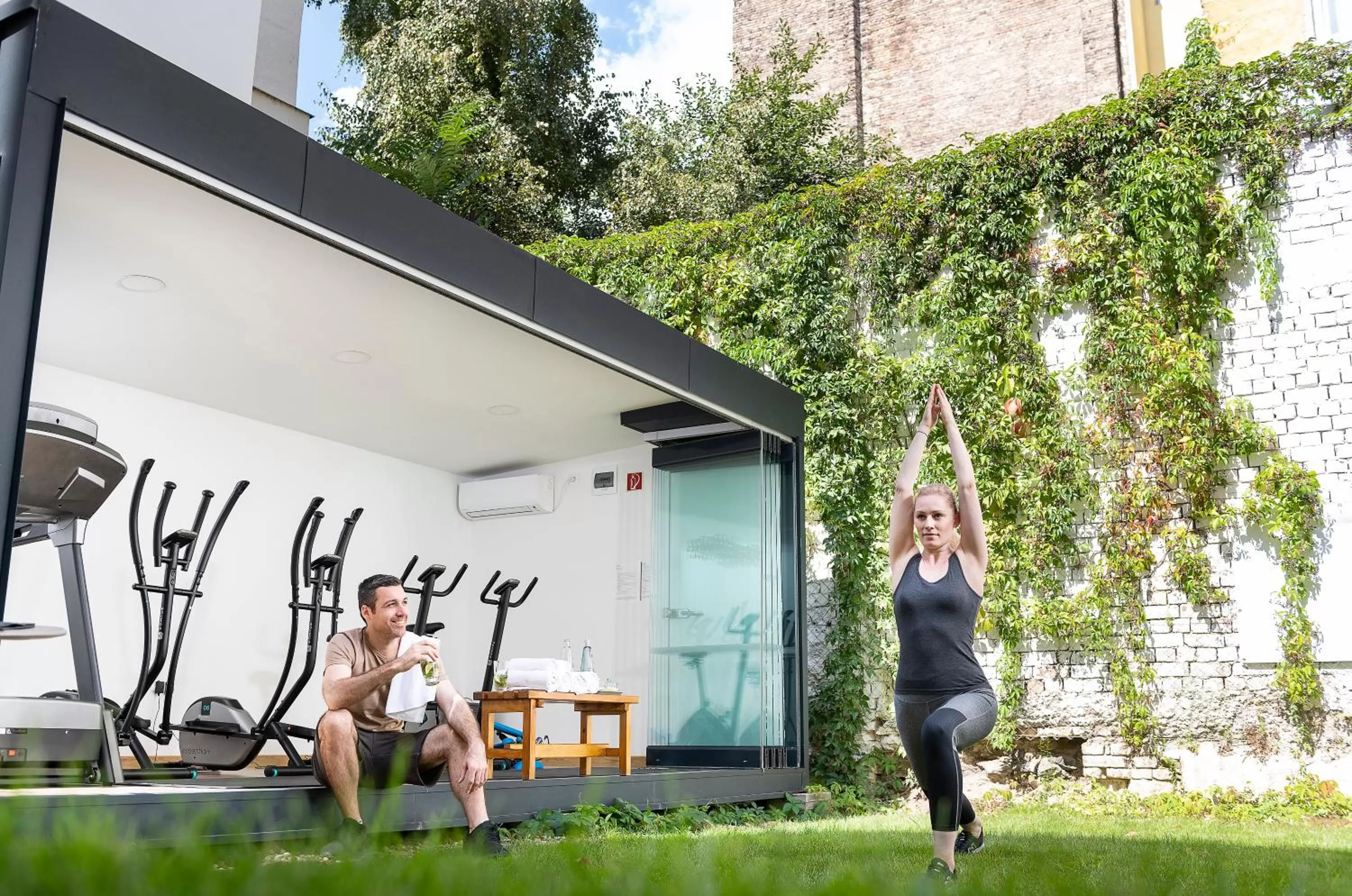 Patio in Three Corners Lifestyle Hotel