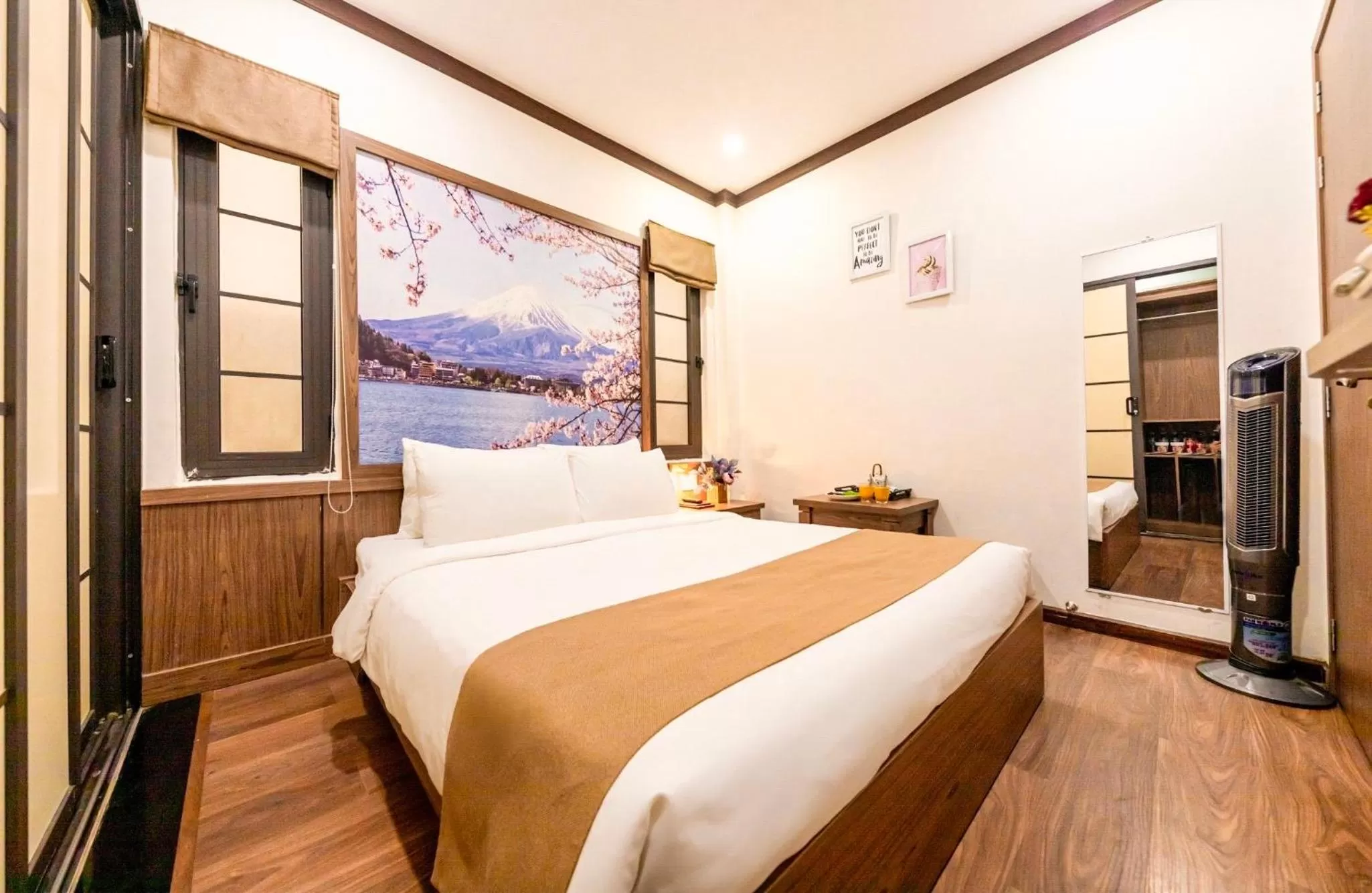 Bed in Khai Ngoc Hotel