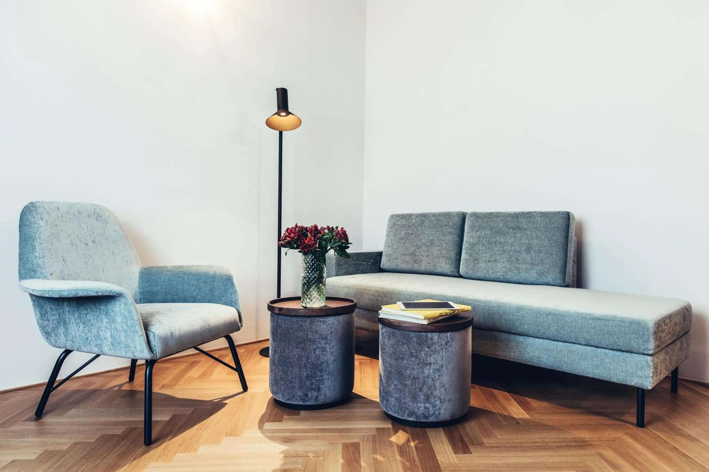 Living room in Hotel Dermuth Klagenfurt