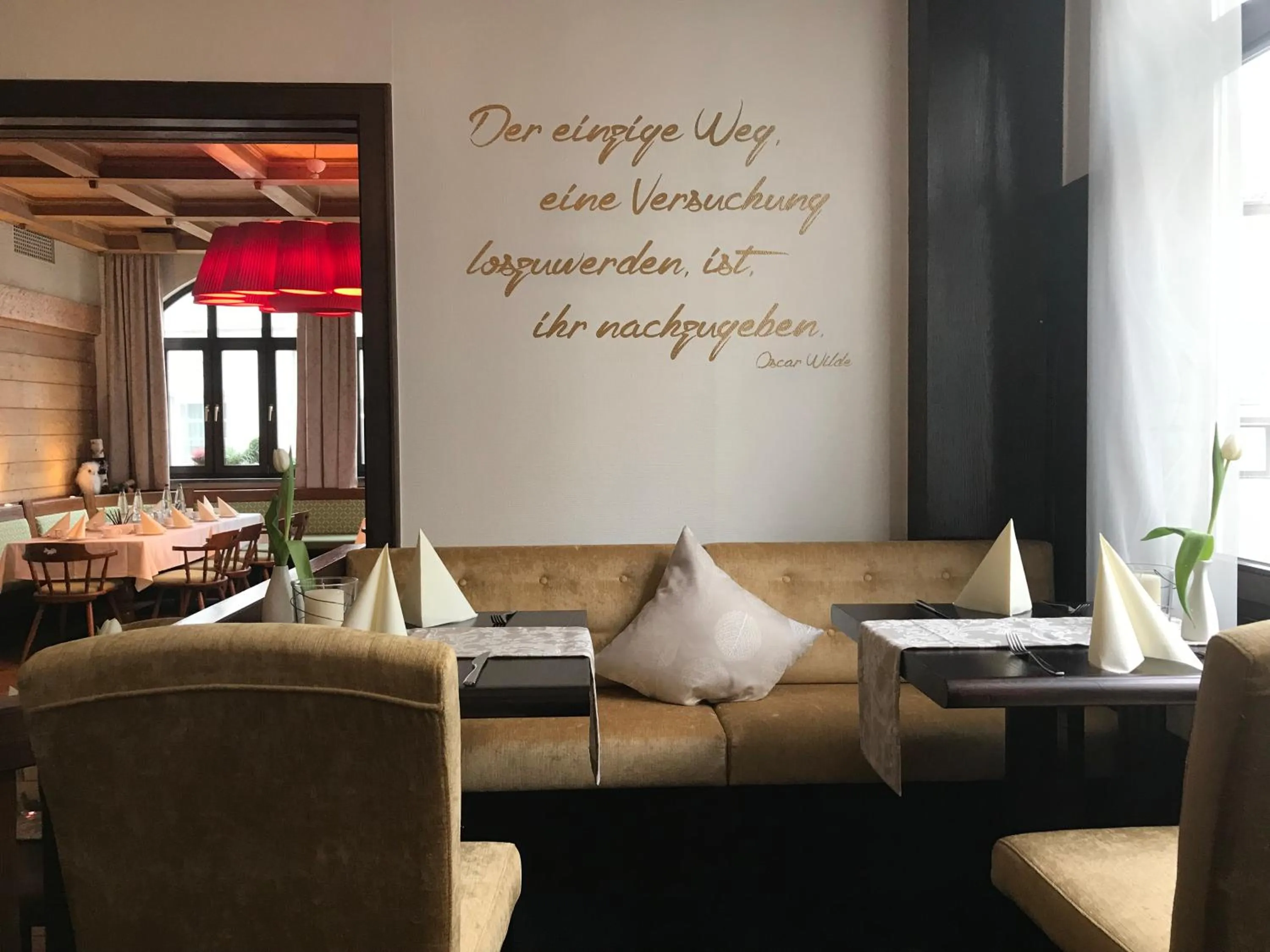 Restaurant/places to eat in Flair Hotel Vier Jahreszeiten