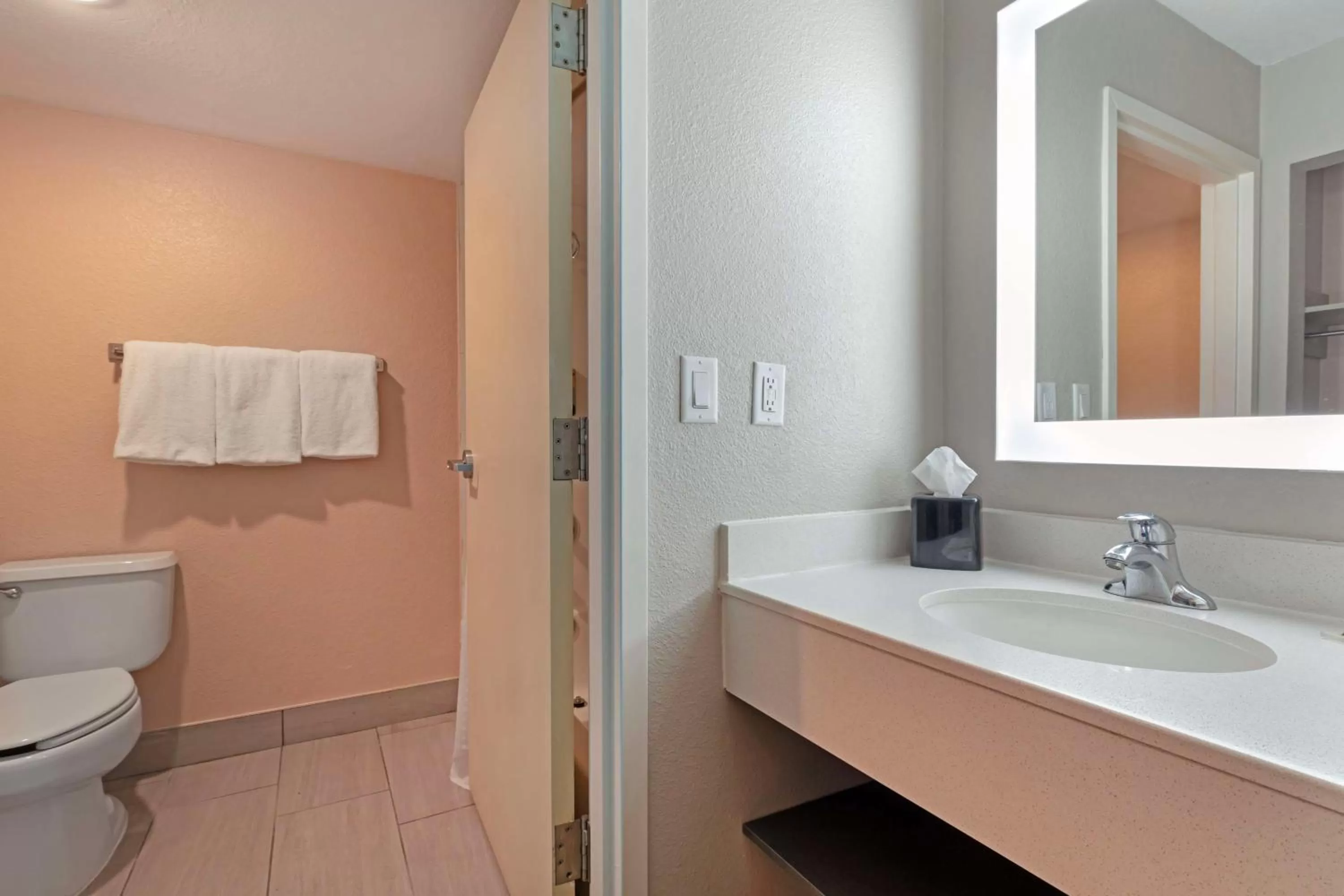 Bathroom in Best Western Plus Fort Worth North