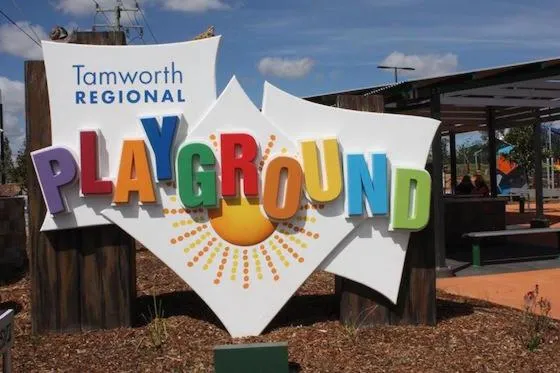 Children play ground in Abraham Lincoln Motel