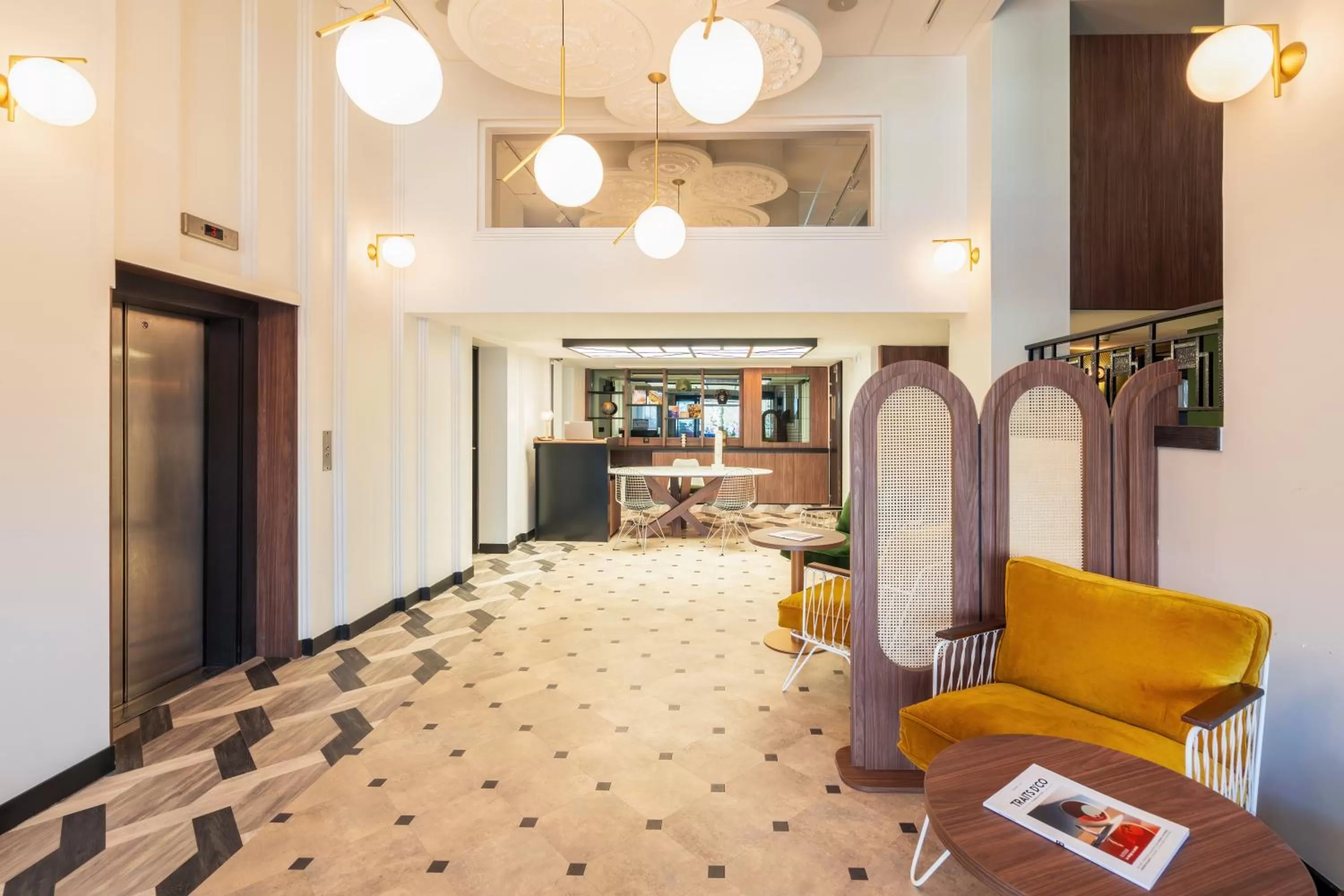 Lobby or reception in Le Splendid Hotel Lac D'Annecy - Handwritten Collection