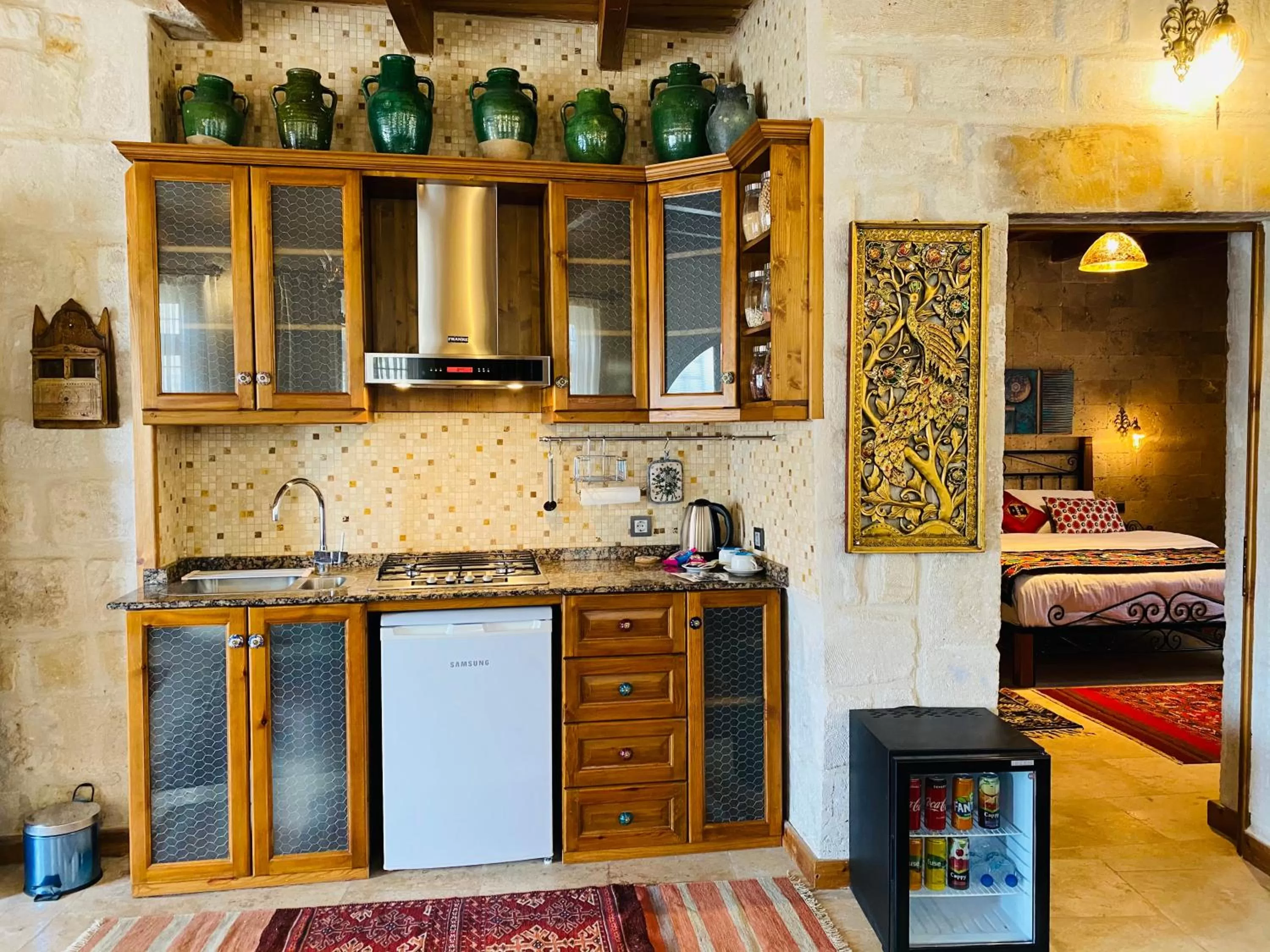 Bed in YASTIK HOUSES - Cappadocia