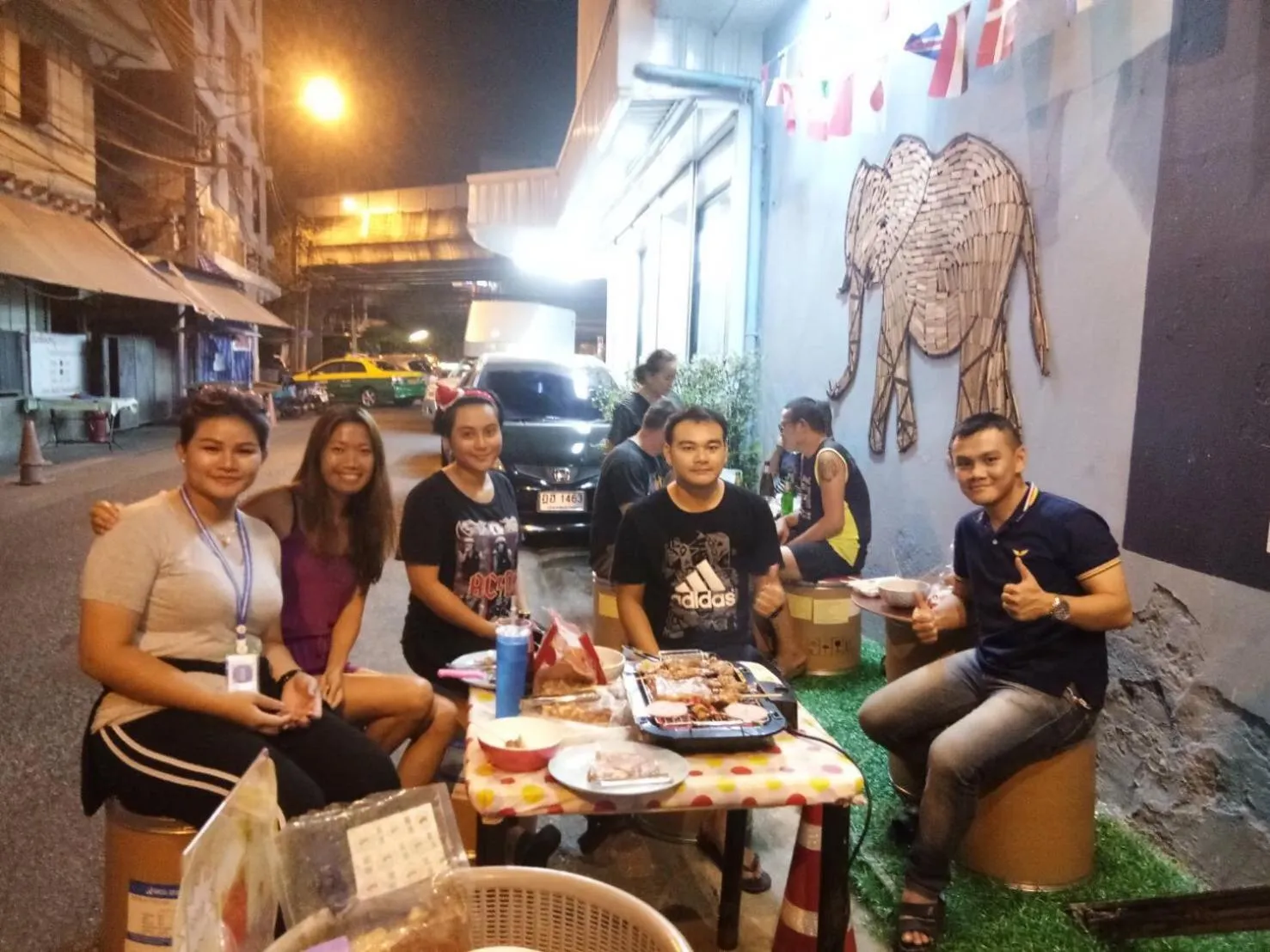 Lobby or reception in Zee Thai Hostel