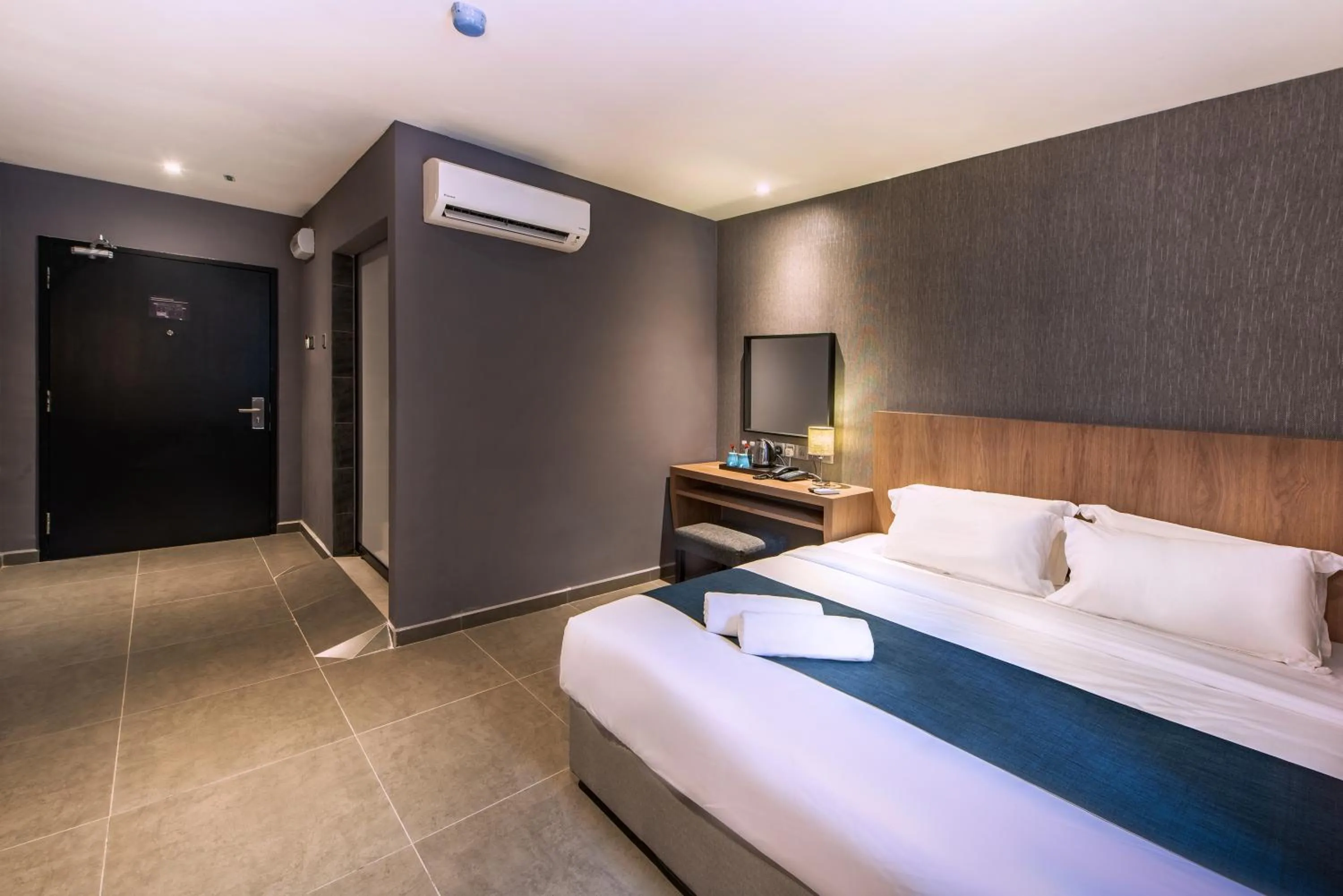 Bedroom, Bed in Orange Business Hotel Petaling Jaya