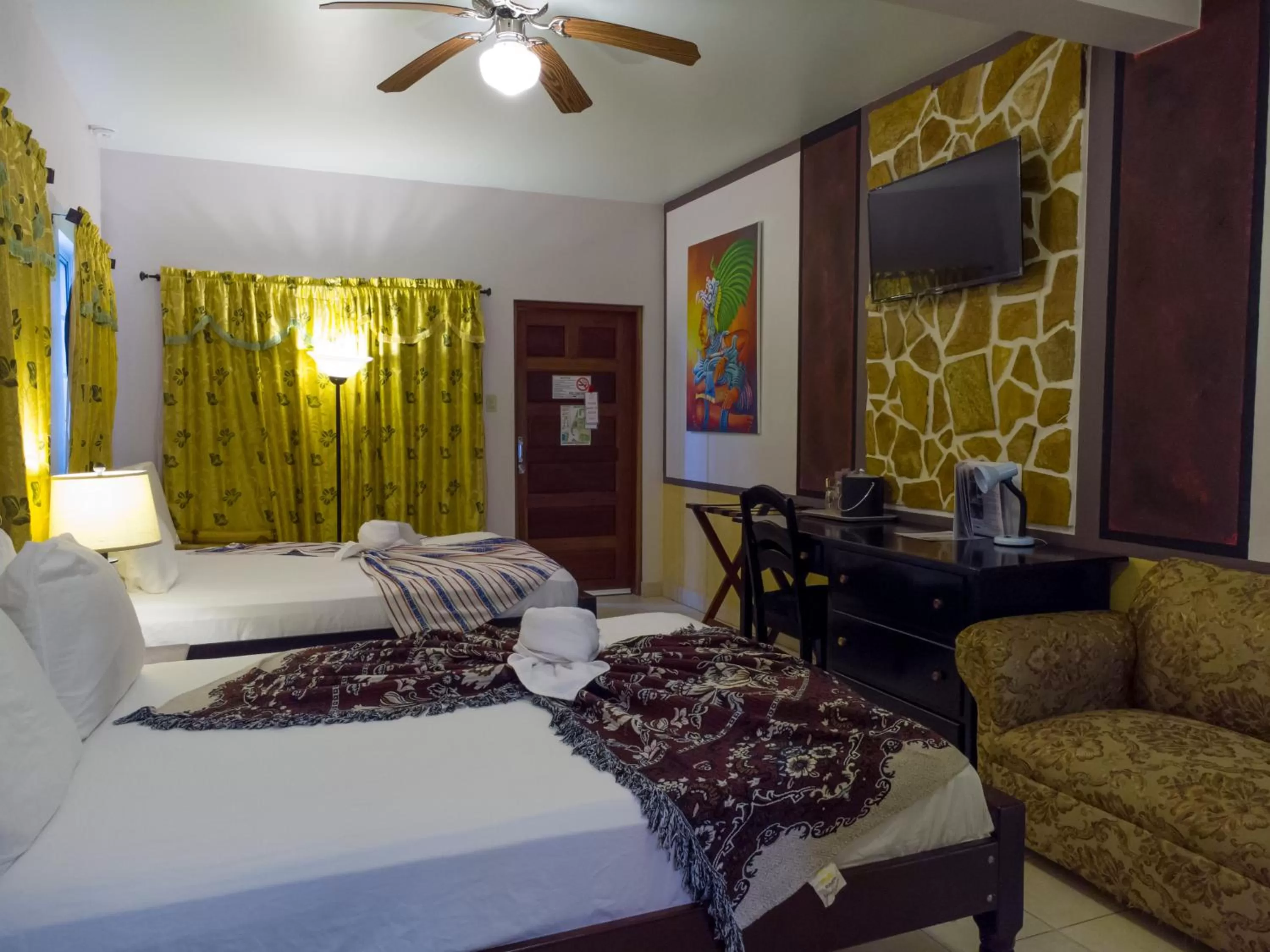 Bedroom in Rumors Resort Hotel