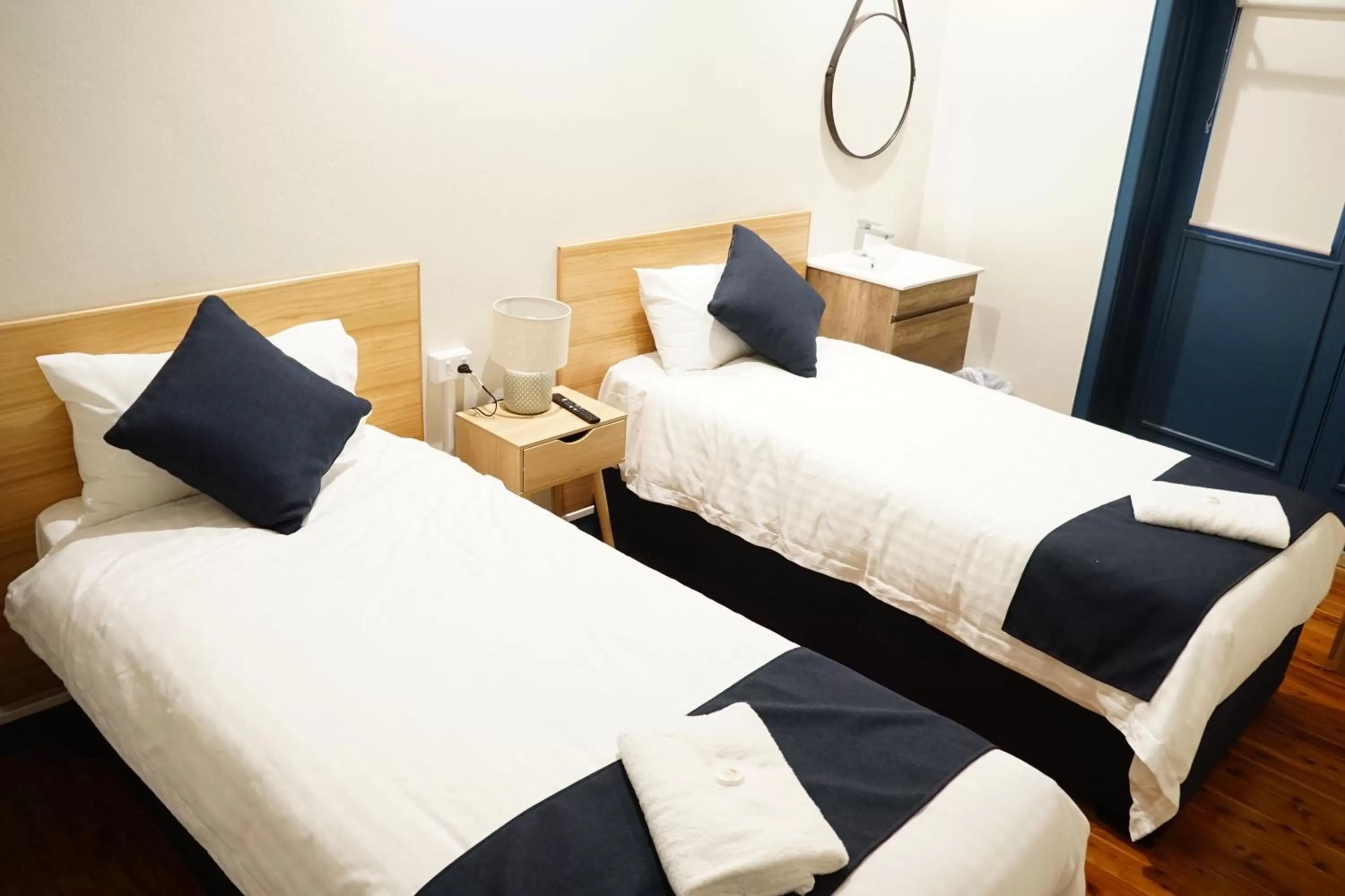 Bed in Gunnedah Hotel