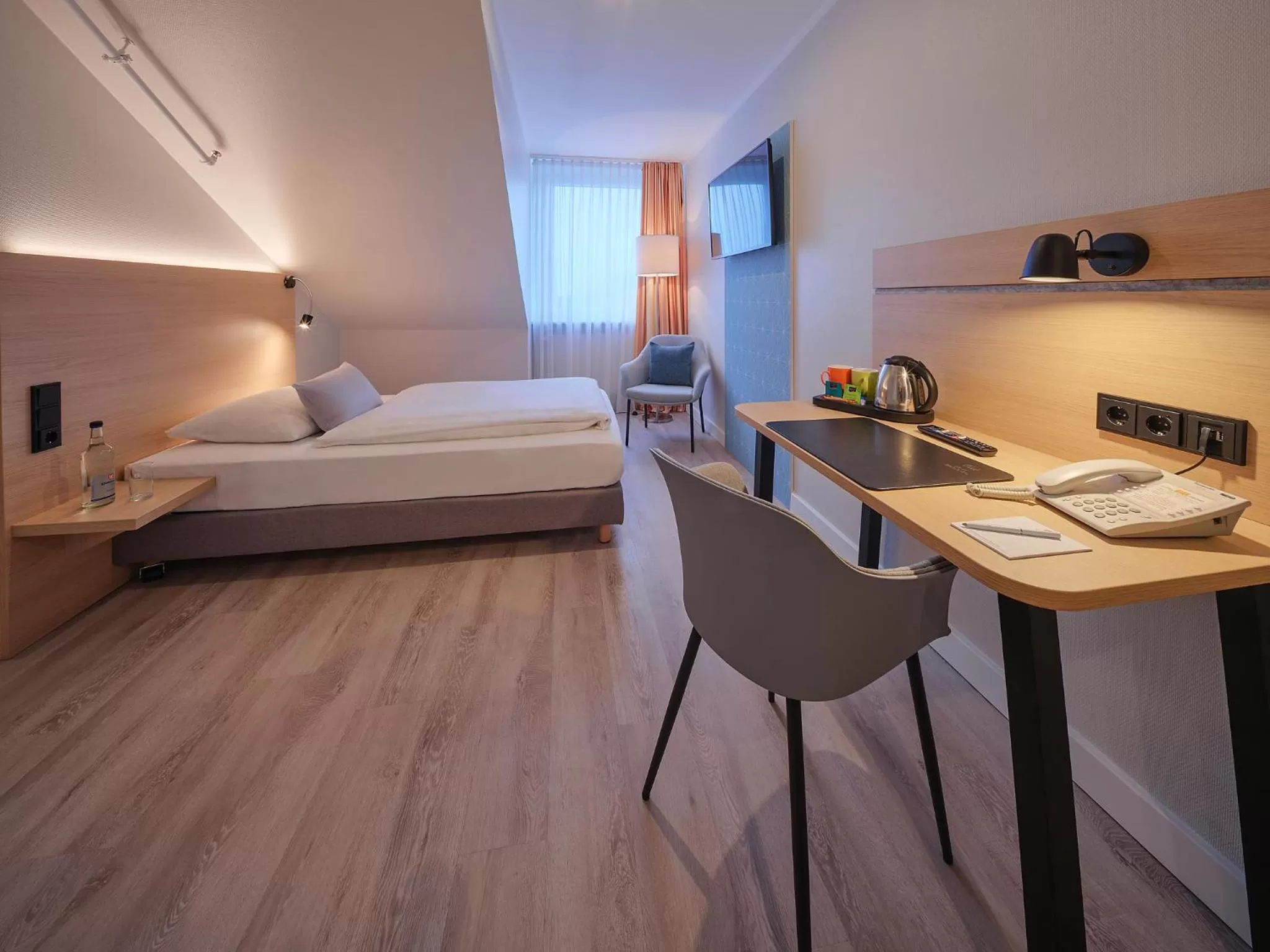 Photo of the whole room, Bed in Best Western Hotel Prisma