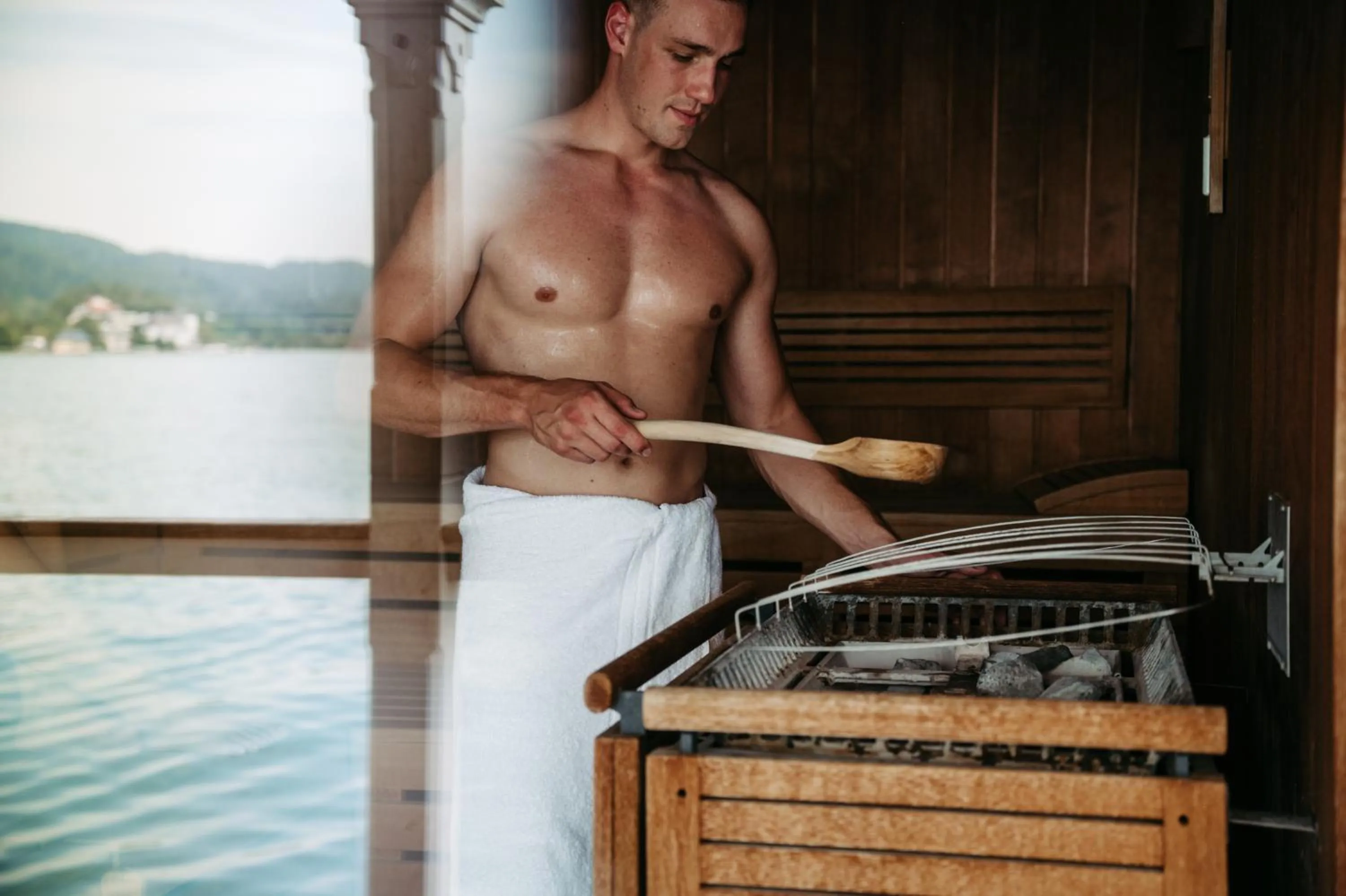 Spa and wellness centre/facilities in Werzers Hotel Resort Pörtschach