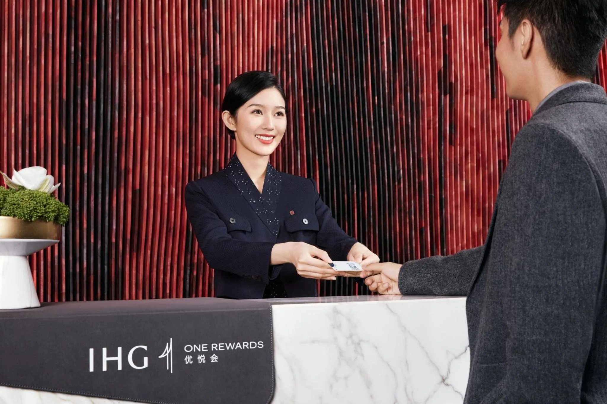 Property building in HUALUXE Yangjiang City Center