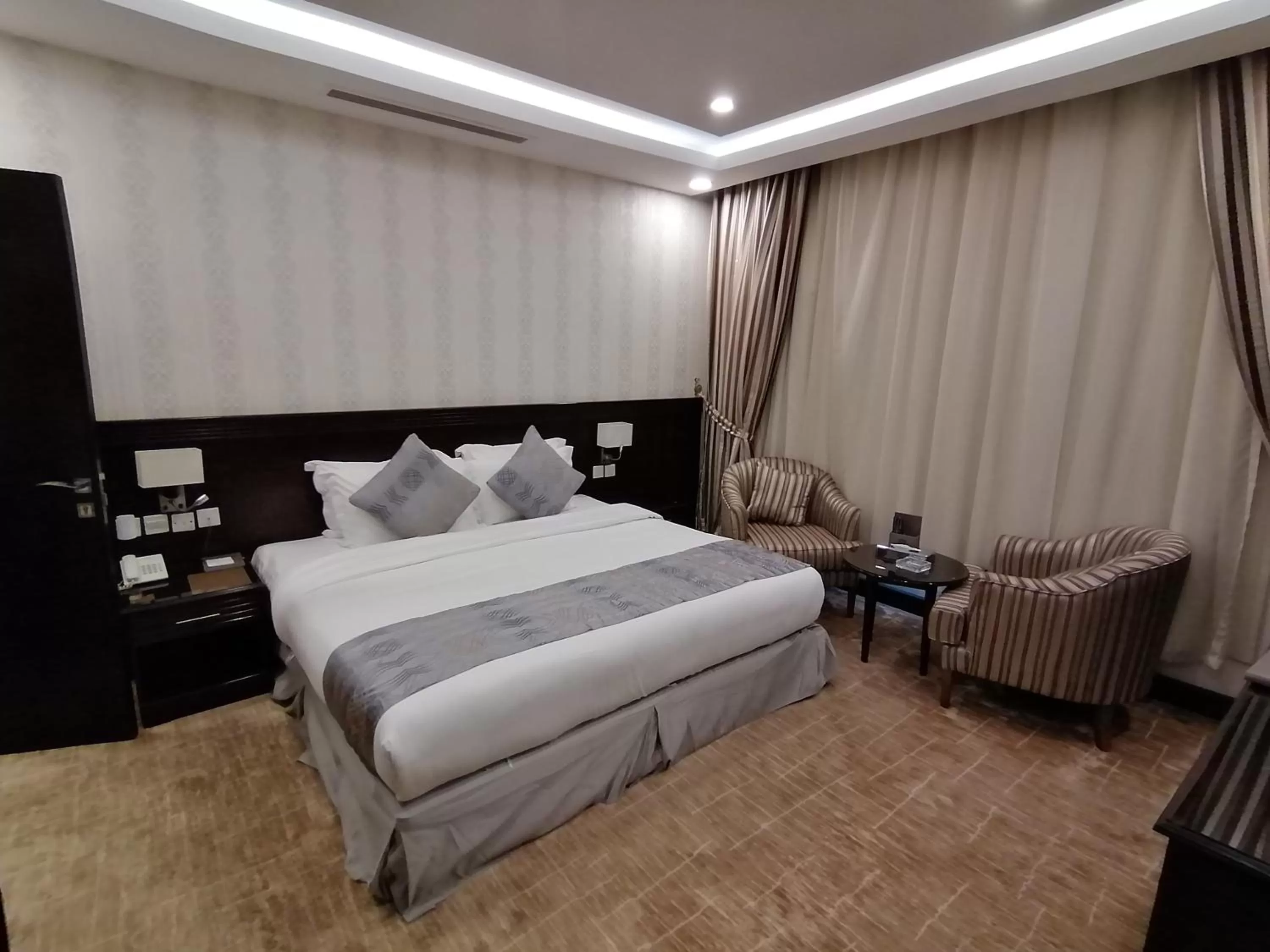 Bed in Al Maali Hotel Jazan