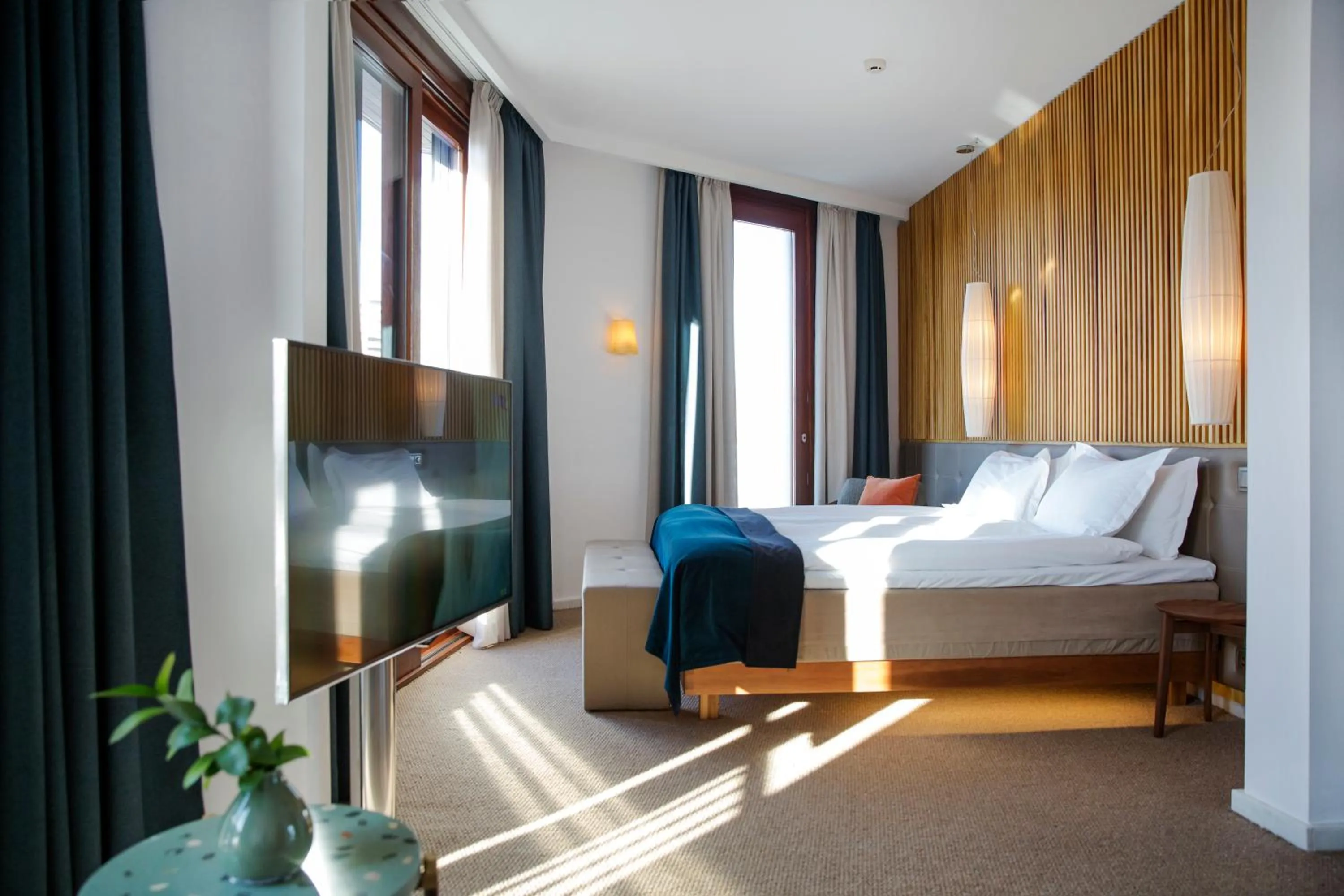 Photo of the whole room, Bed in Portixol Hotel & Restaurant