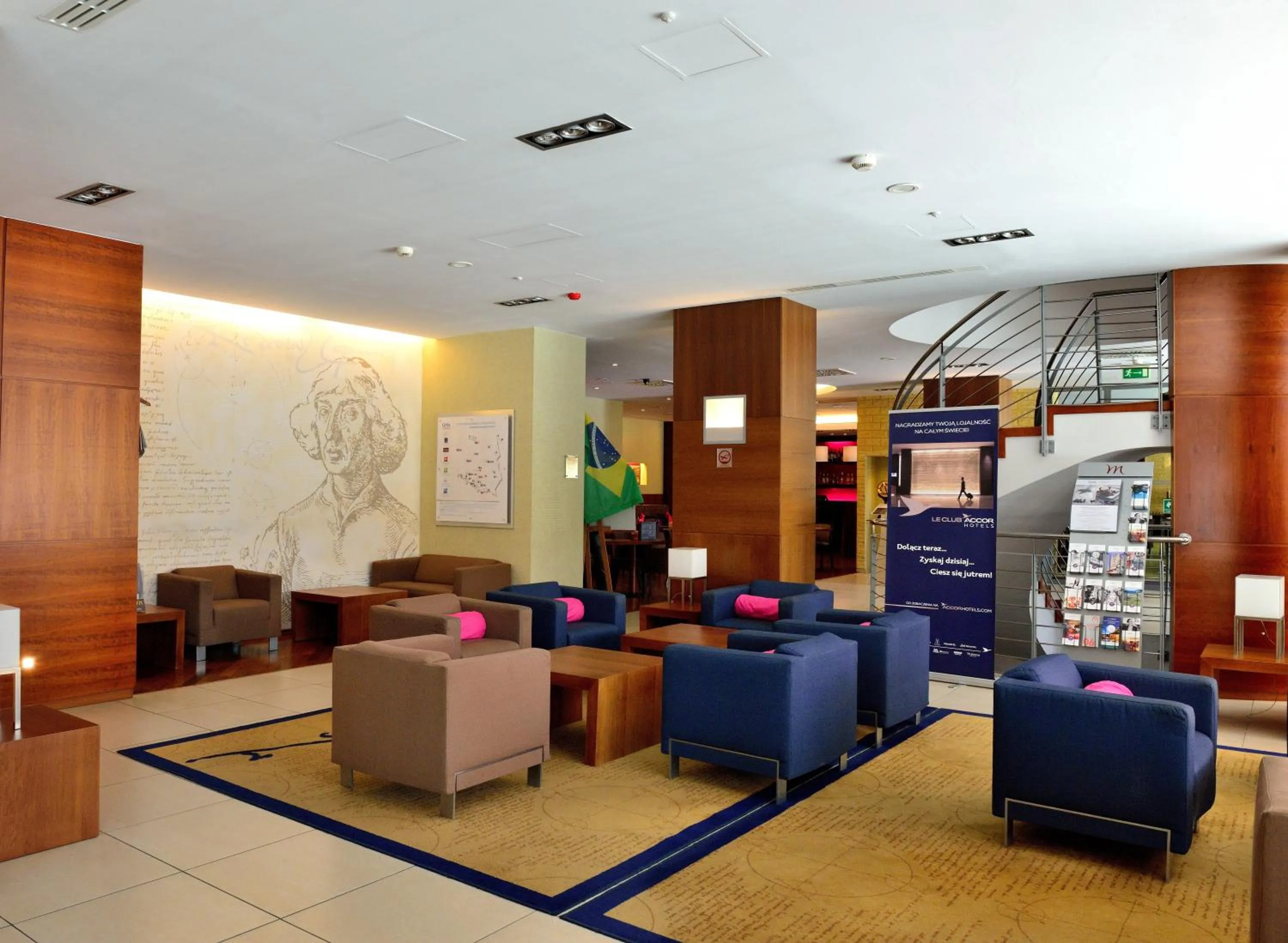 Lobby or reception in Hotel Mercure Toruń Centrum