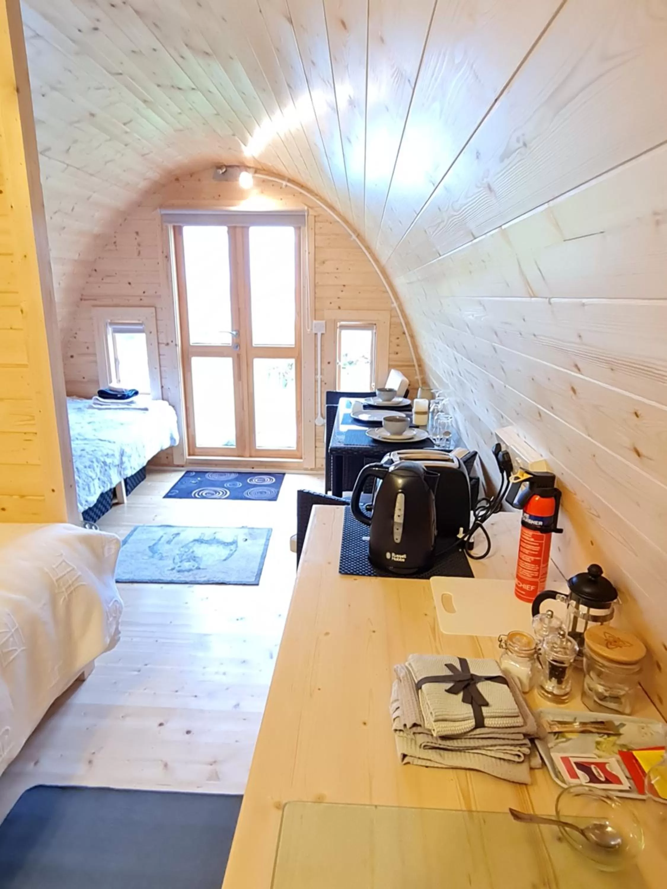 Bed in Tranquil Water