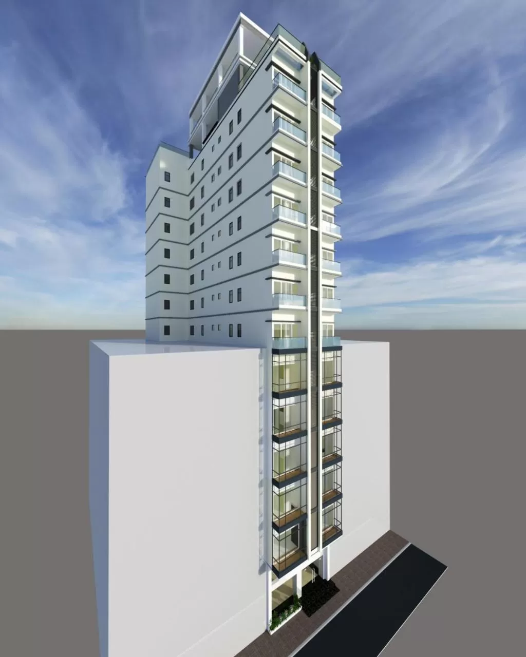 Property building in Residence 110 (Hotel and Apartments)