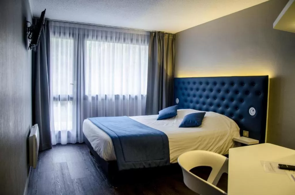 Double Room with Terrace in The Originals City, Hôtel Les Caps, Saint-Brieuc Est