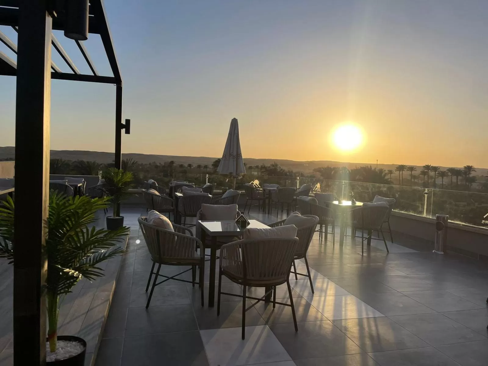 View (from property/room) in Pyramids sunrise inn