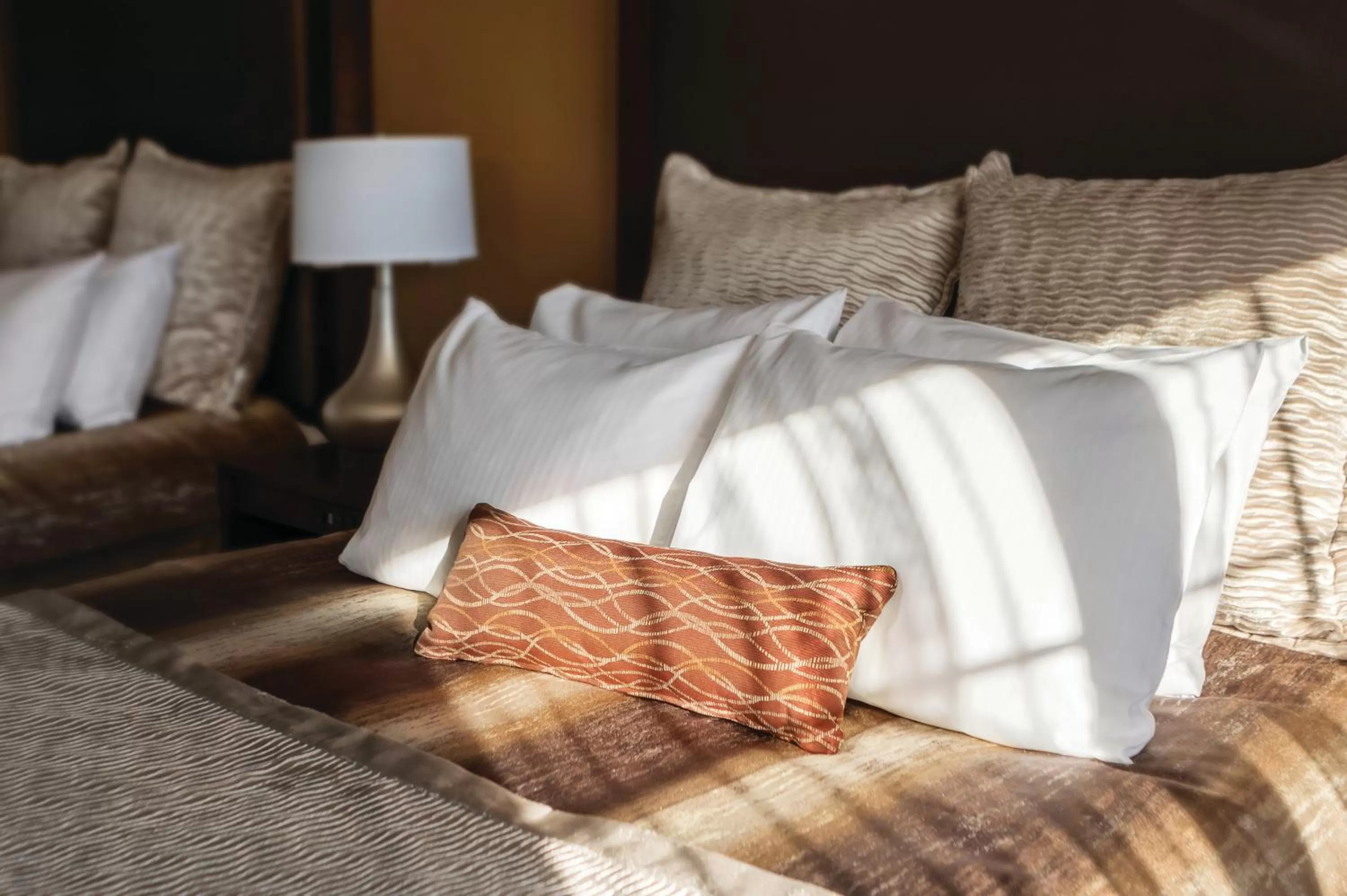 Bed in ClubHouse Hotel & Suites Fargo