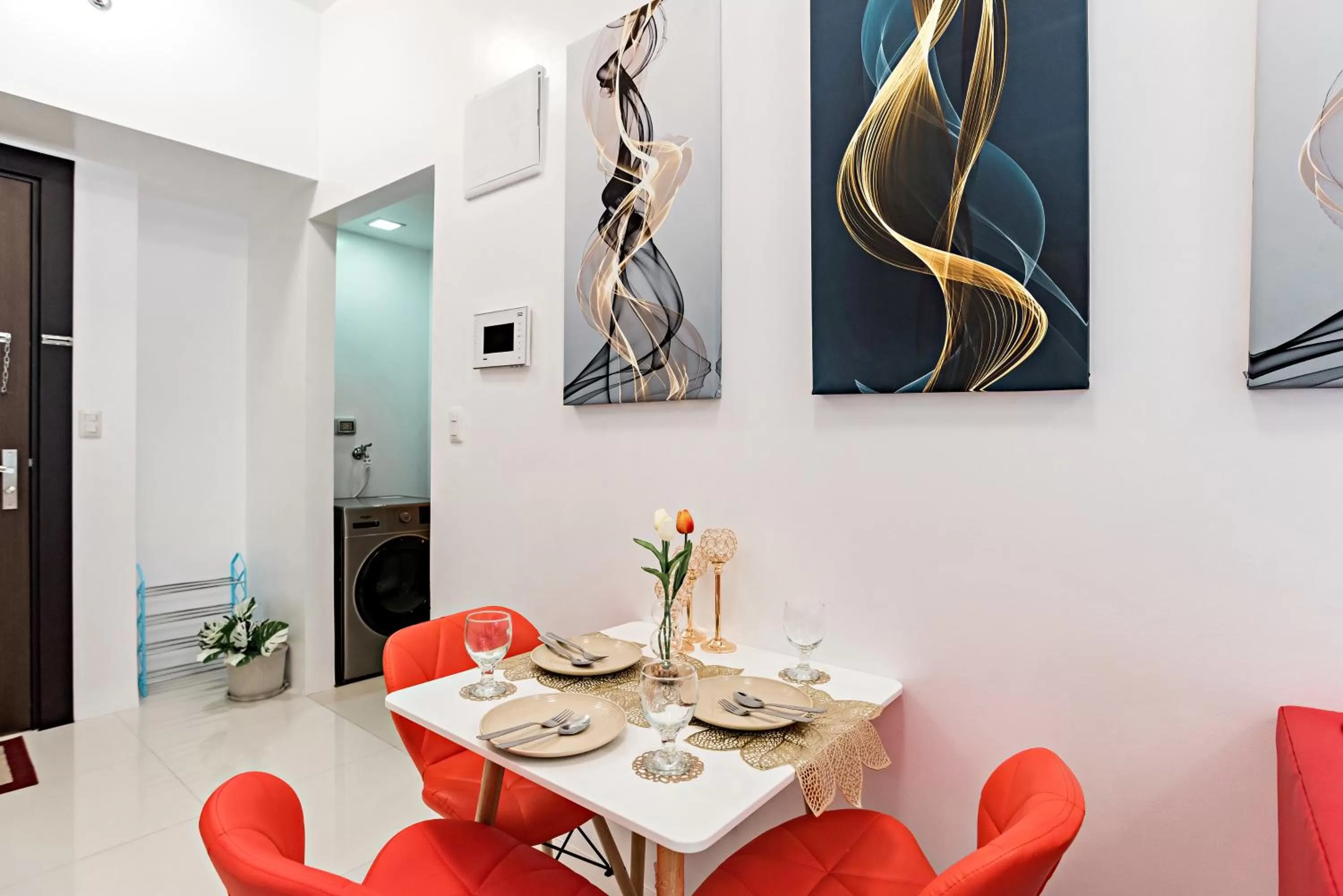 Decorative detail in 1BR Suite in Uptown BGC