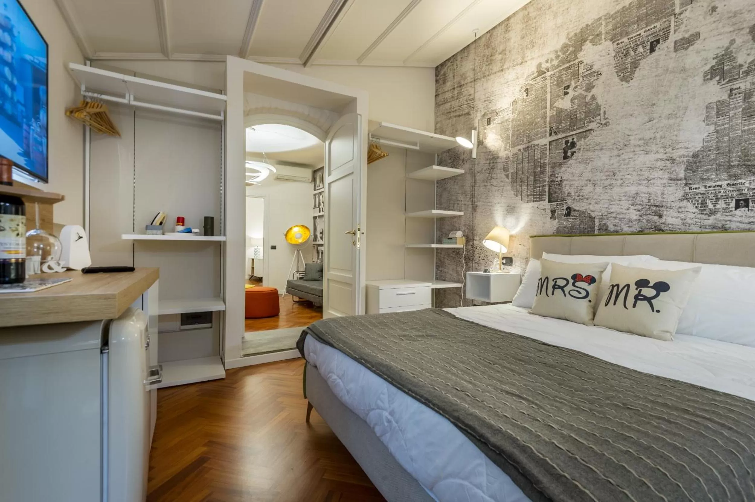 Bed in Moscova Luxury B&B