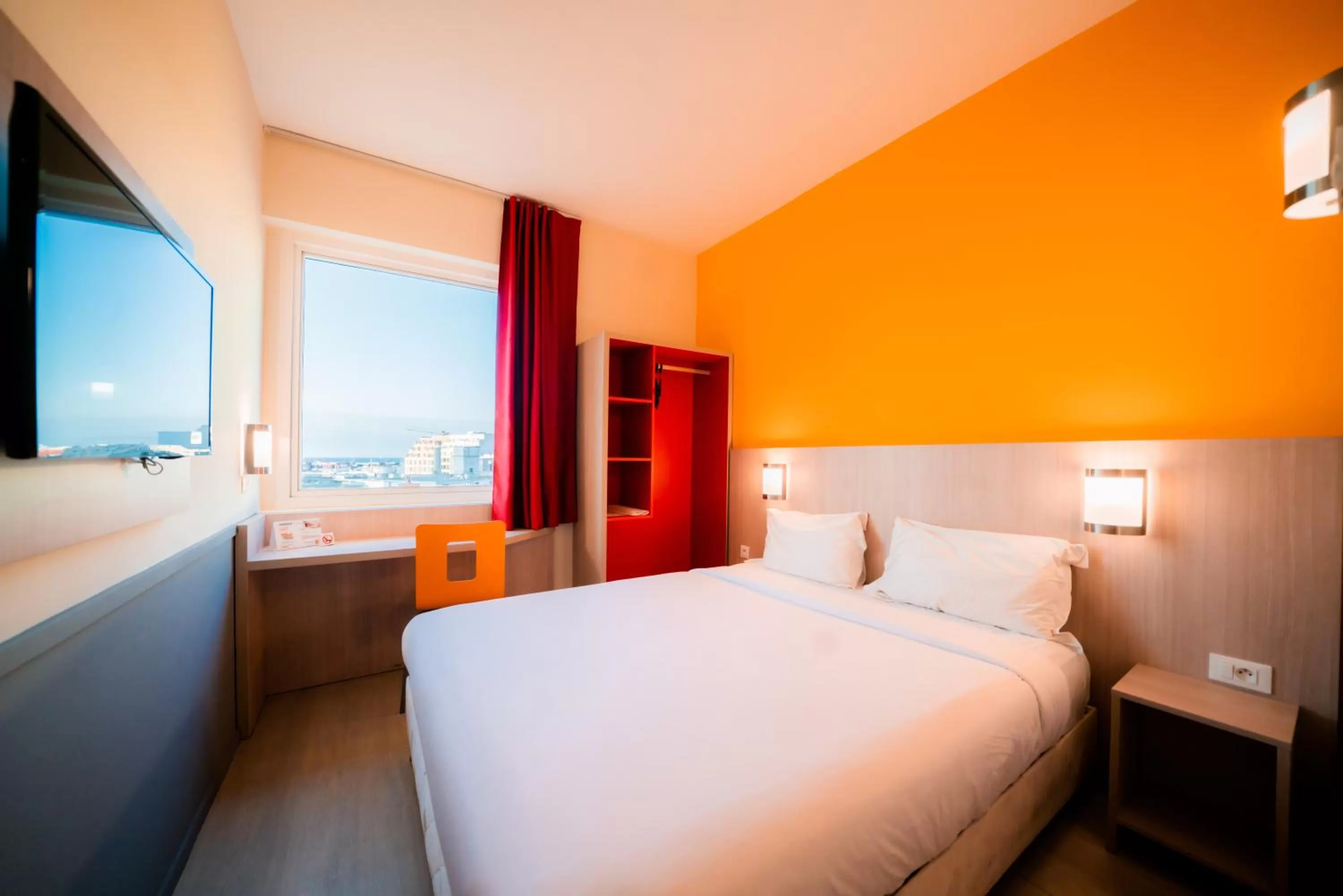 Bedroom, Bed in Premiere Classe Casablanca Centre Ville