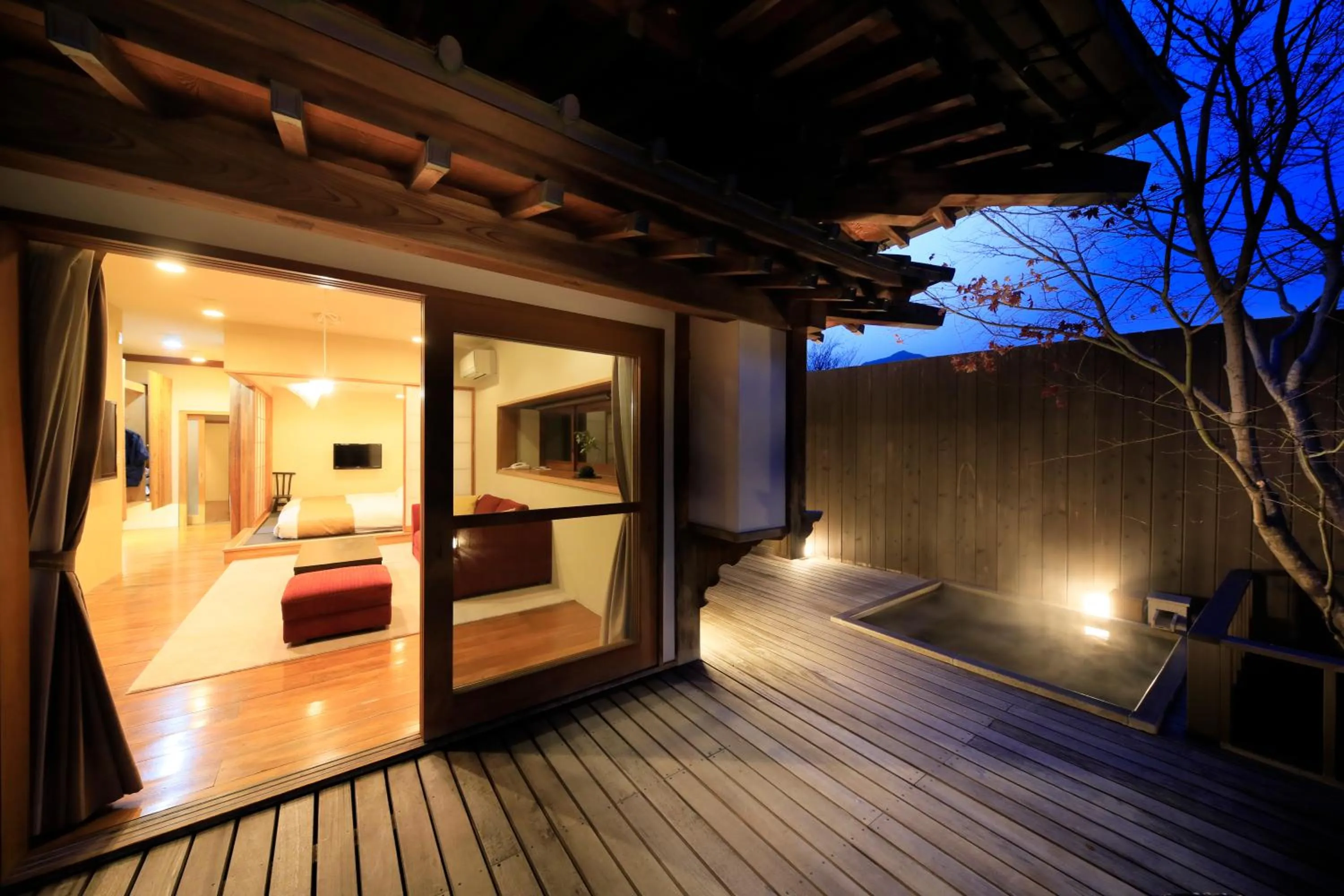 Night in Fuji Onsenji Yumedono