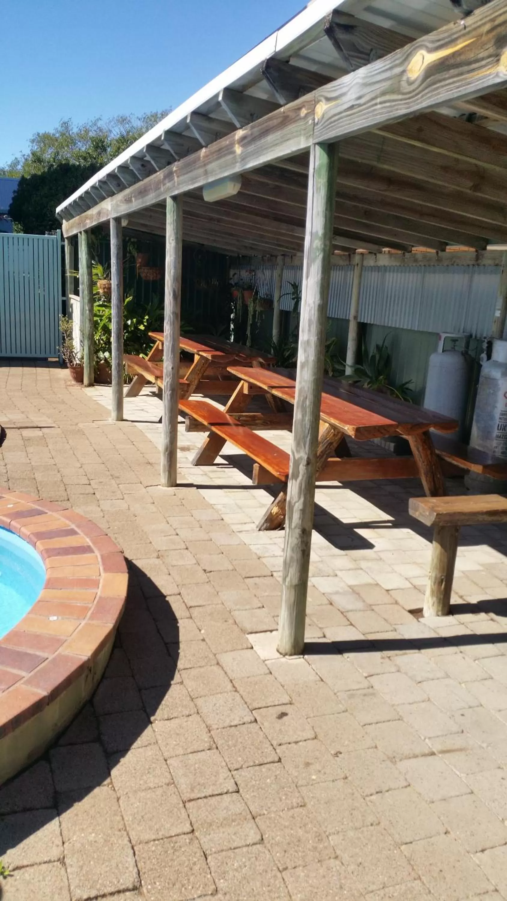 BBQ facilities in Tradewinds Apartments