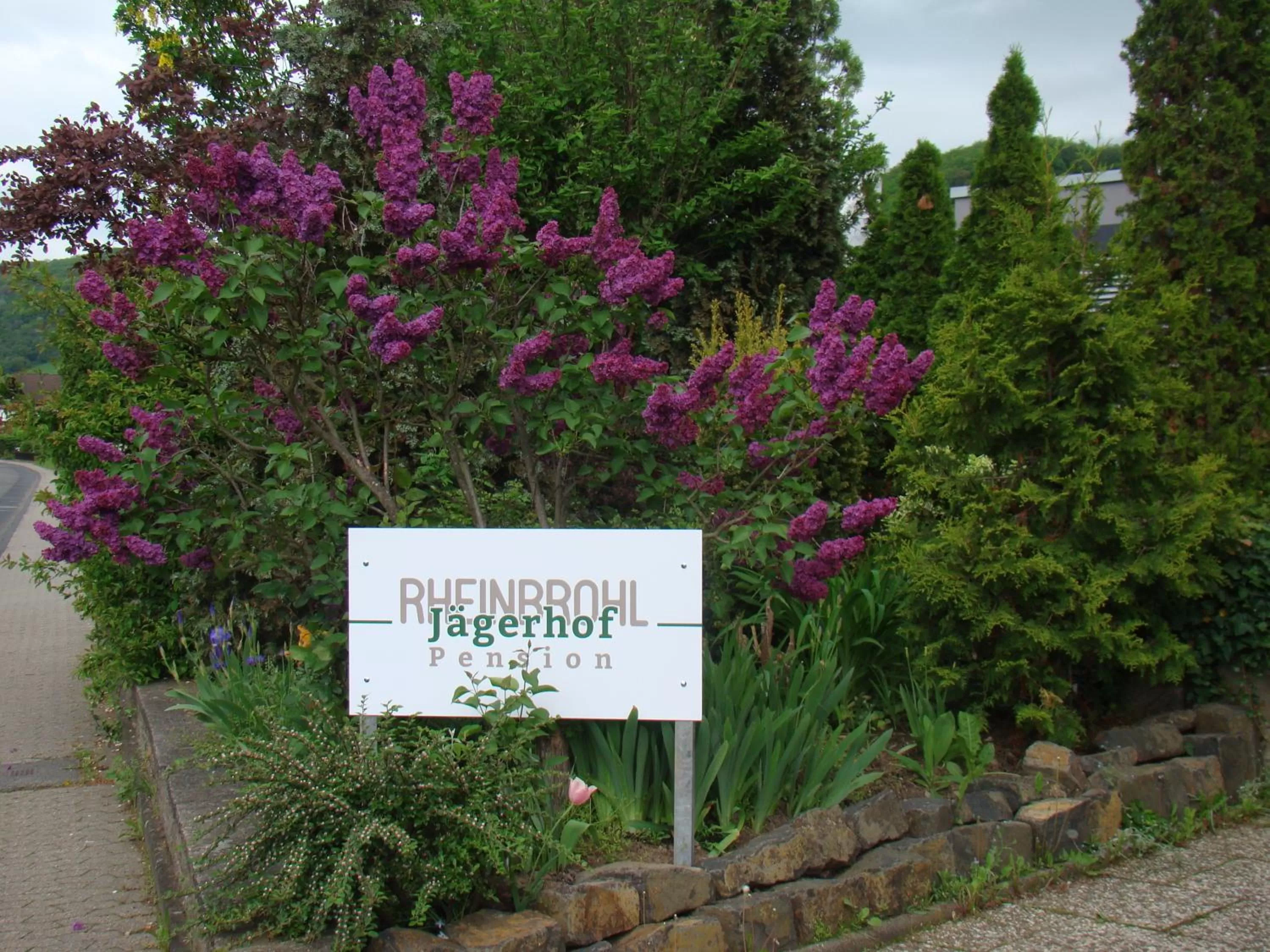 Decorative detail in Pension Jägerhof