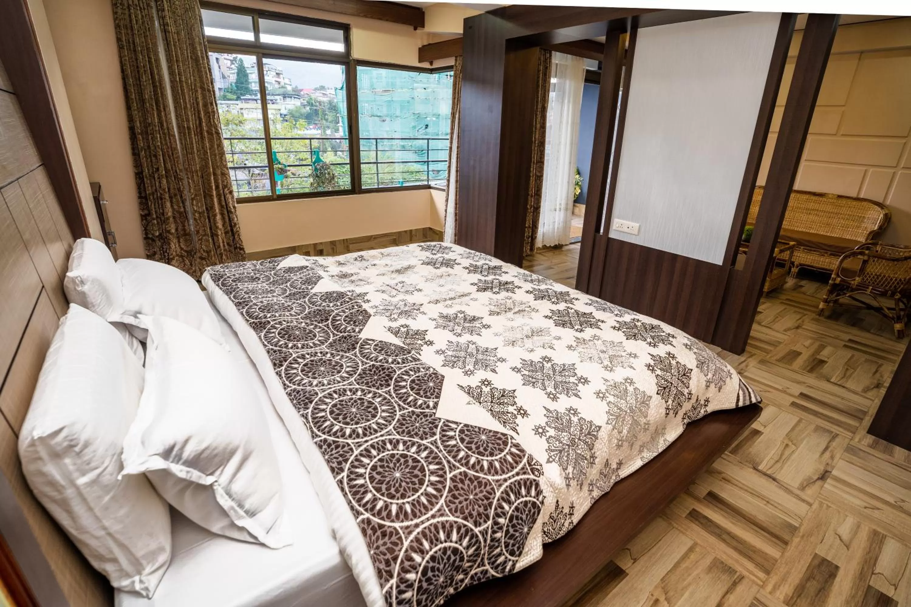 Bedroom, Bed in East Land Bed & Breakfast