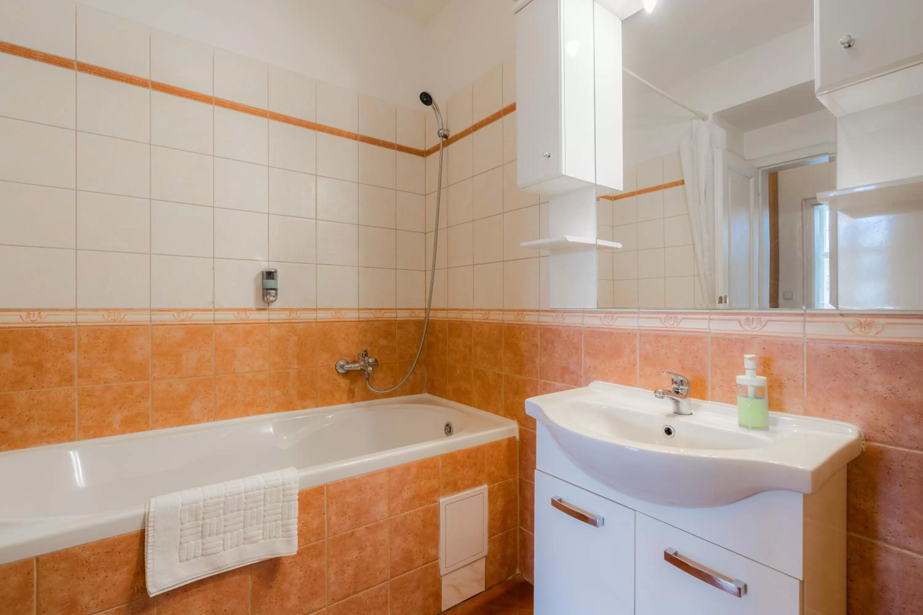 Bathroom in EA ApartHotel Melantrich