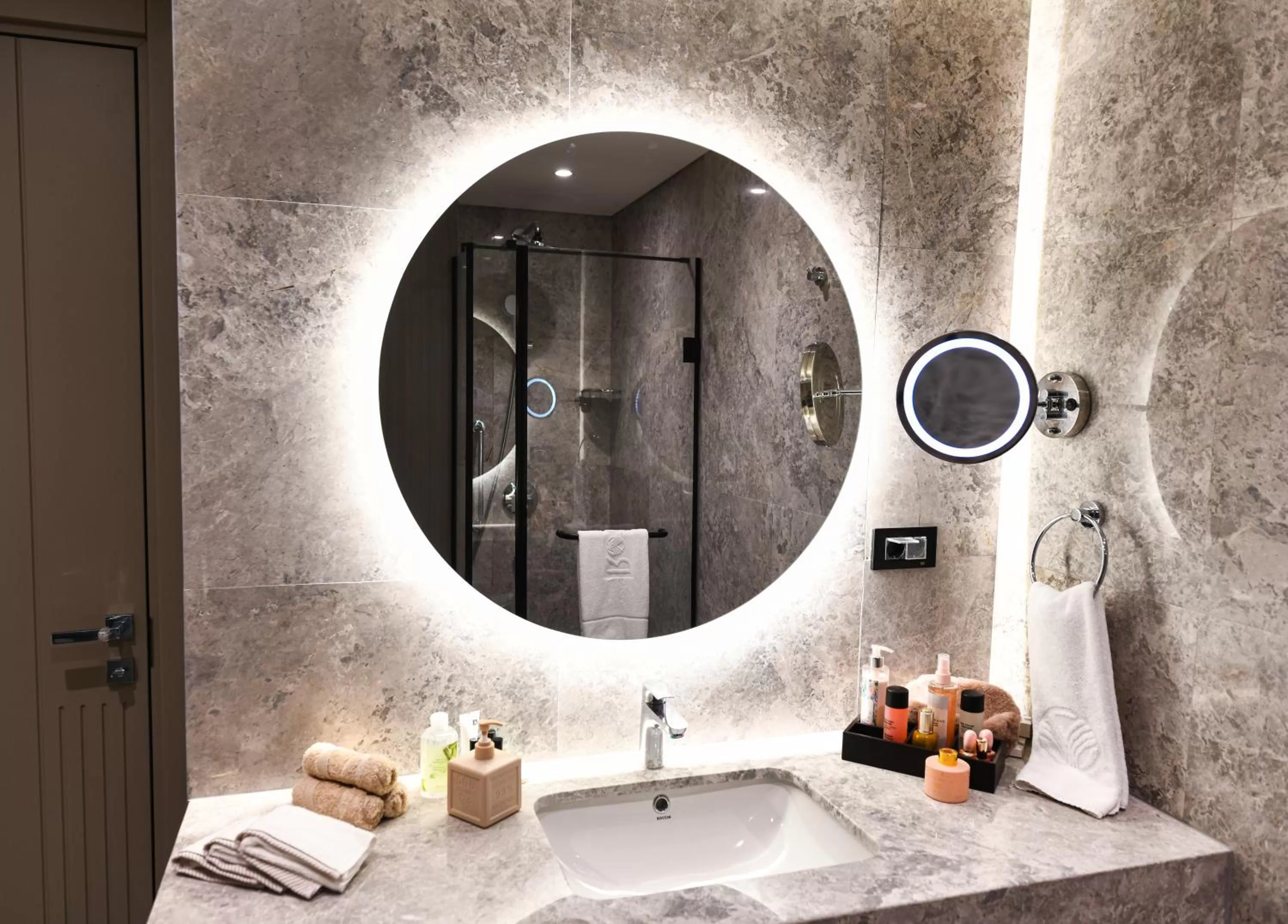 Bathroom in WestSide Residences by Rotana