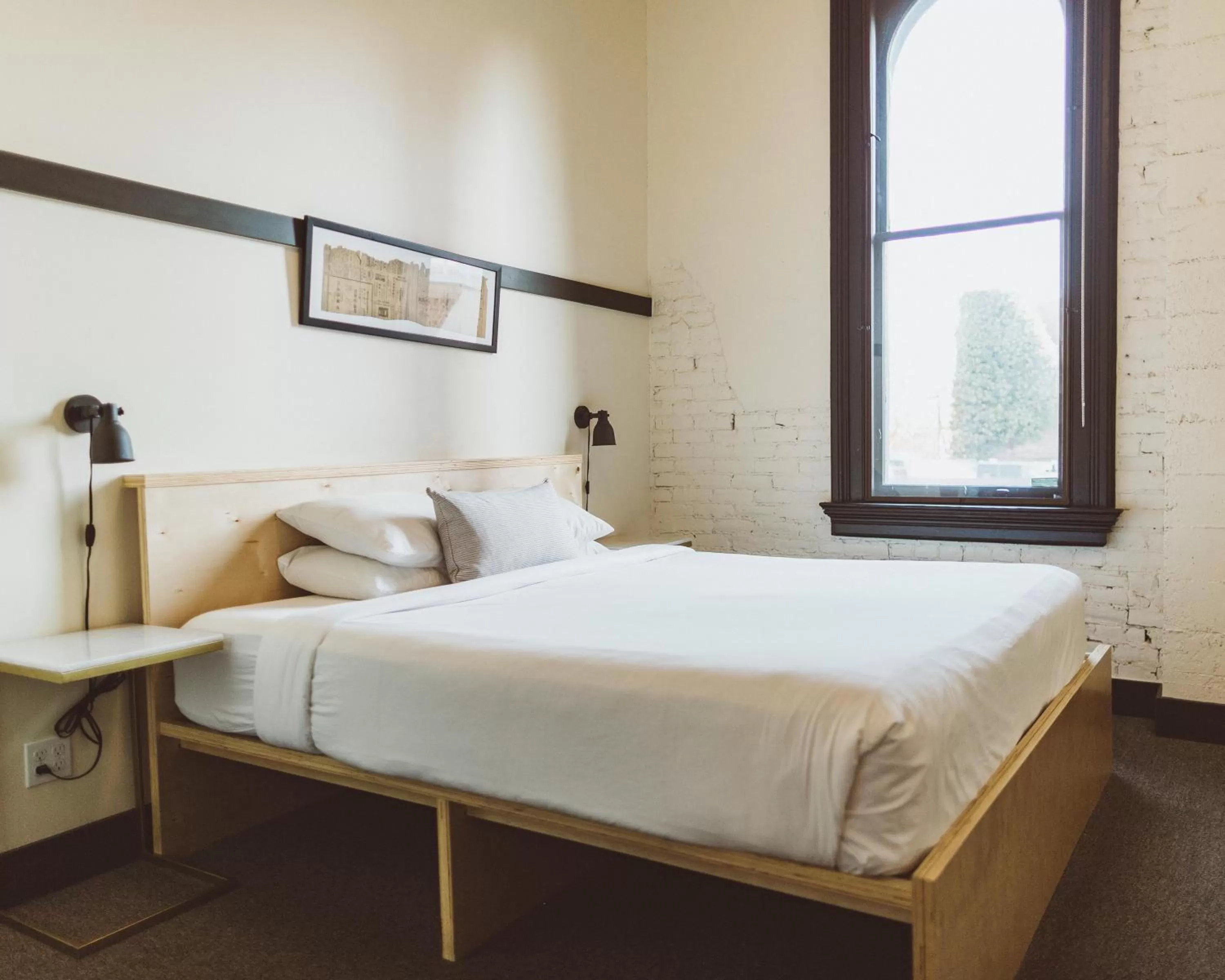 Bed in The Society Hotel