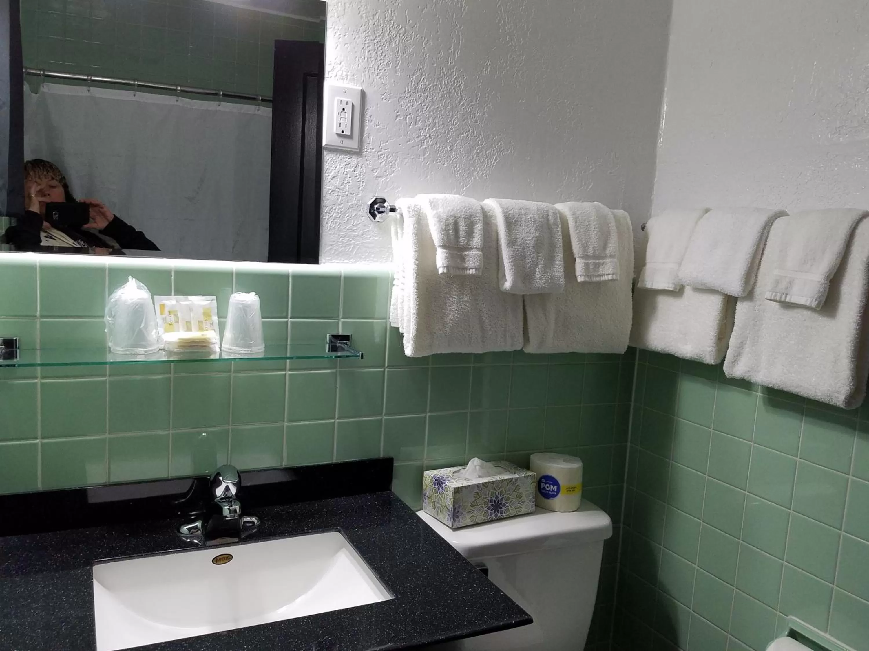 Bathroom in Rocket Motel