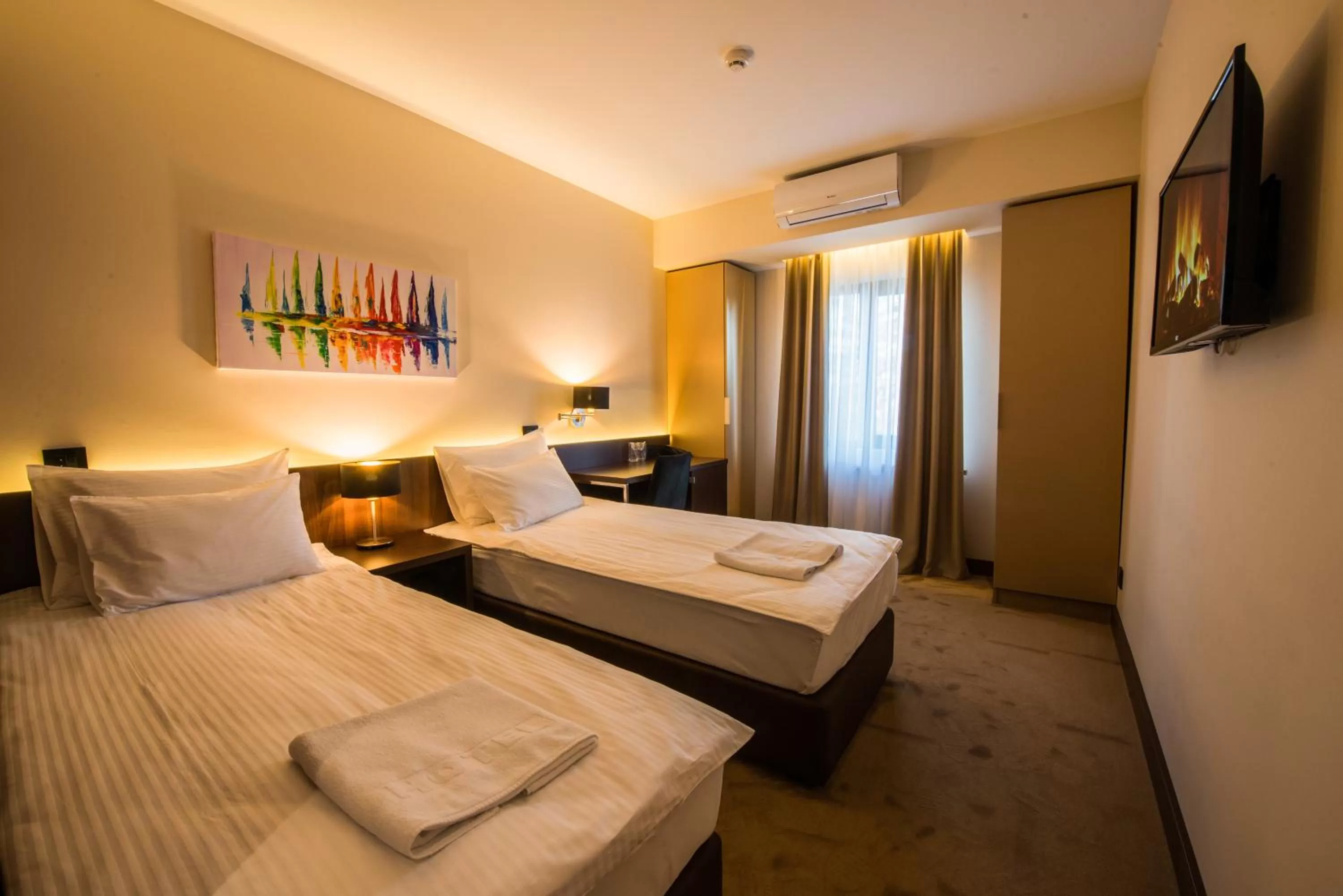 Bed in Hotel Spa Grad