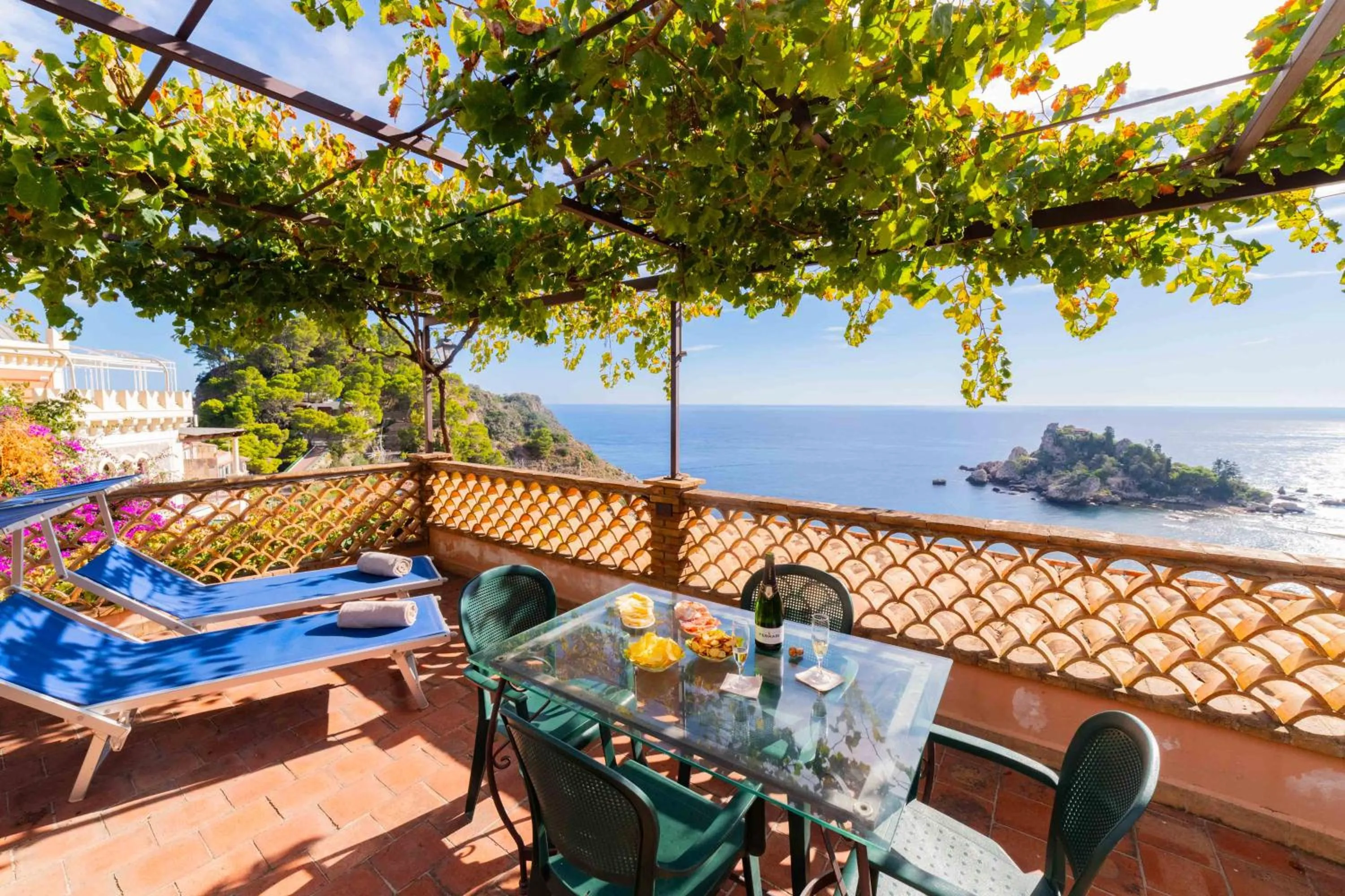 Balcony/Terrace in Mendolia Beach Hotel